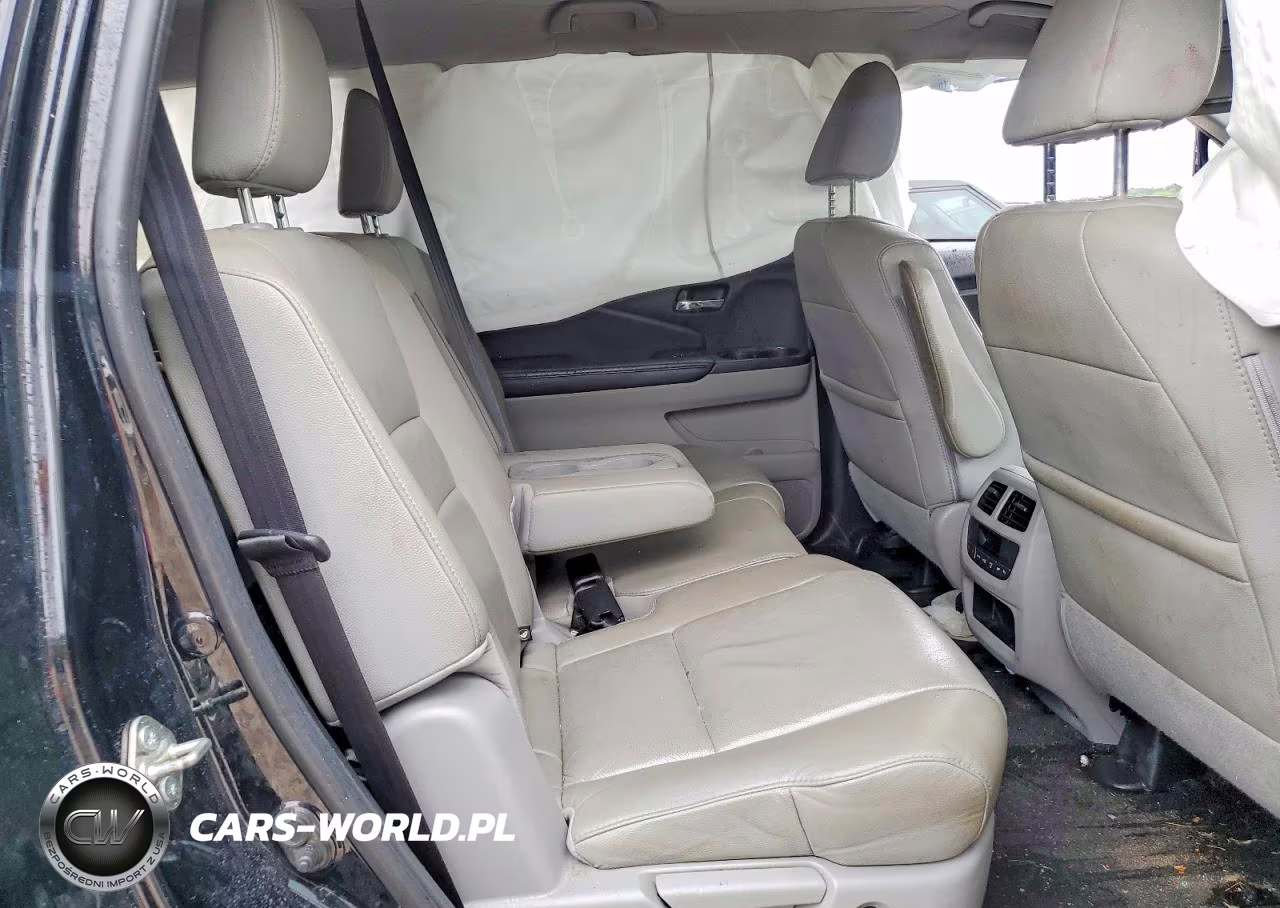 2017 Honda Pilot Exl VIN:5FNYF5H57HB042211 - 10