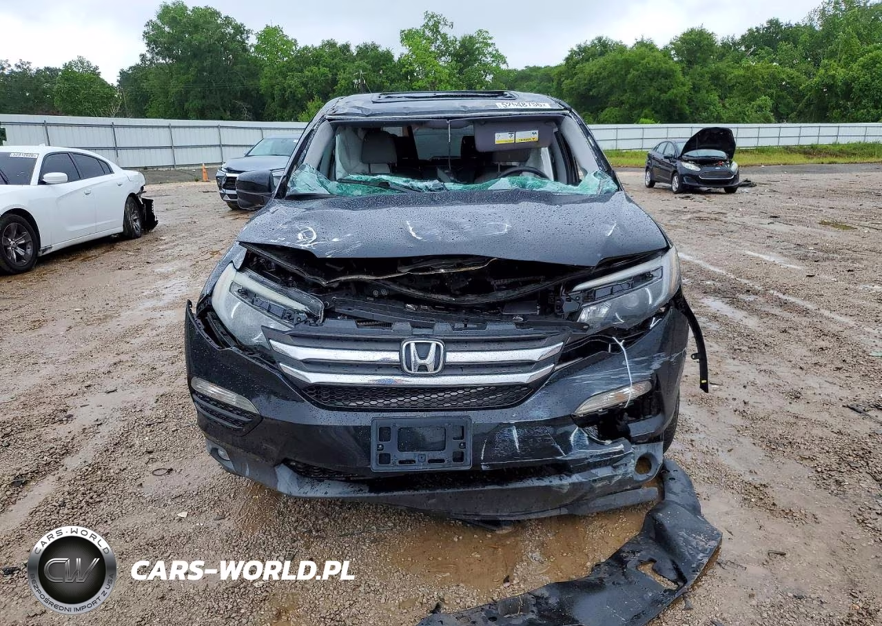 2017 Honda Pilot Exl VIN:5FNYF5H57HB042211 - 5