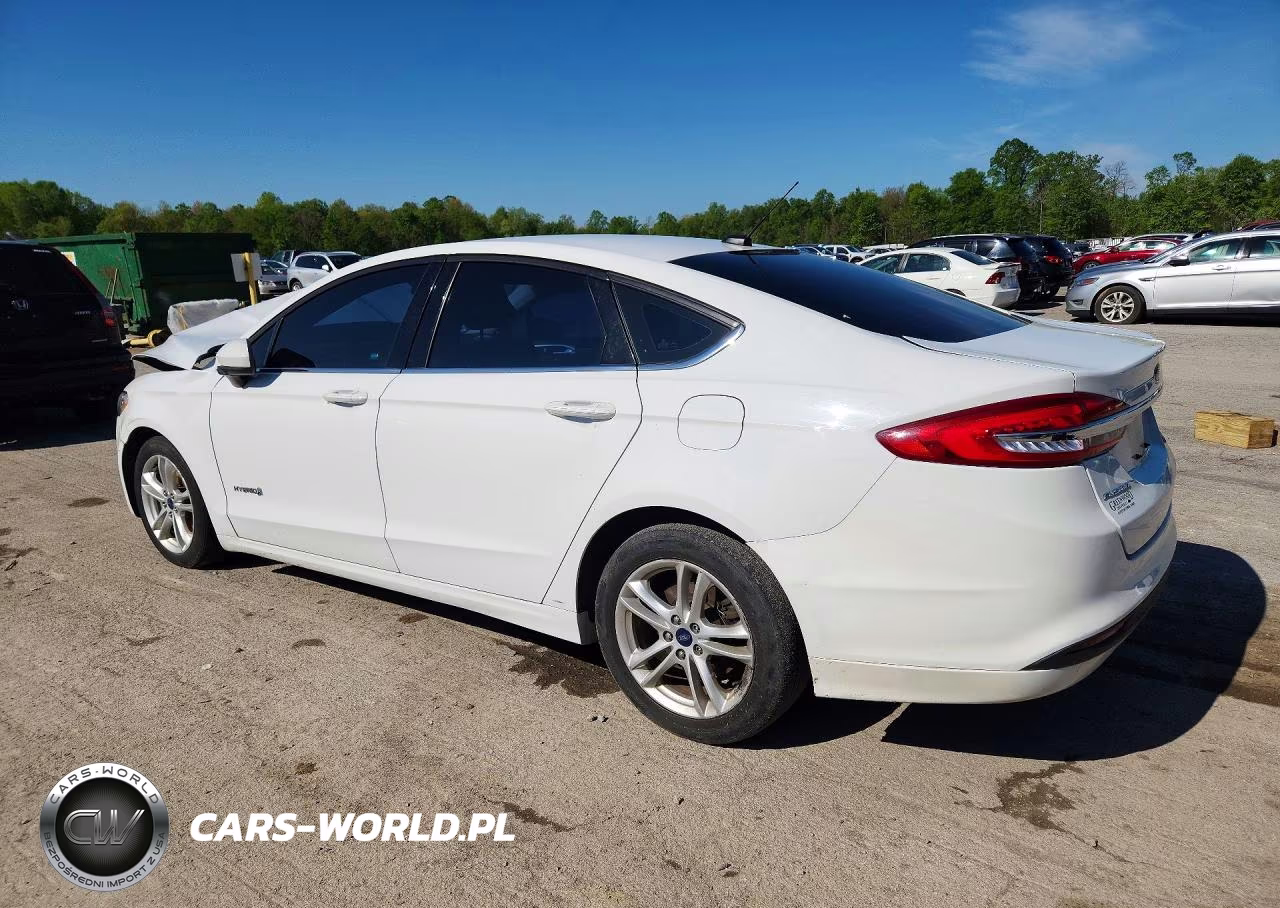 2018 Ford Fusion Se Hybrid VIN:3FA6P0LU5JR162105 - 2