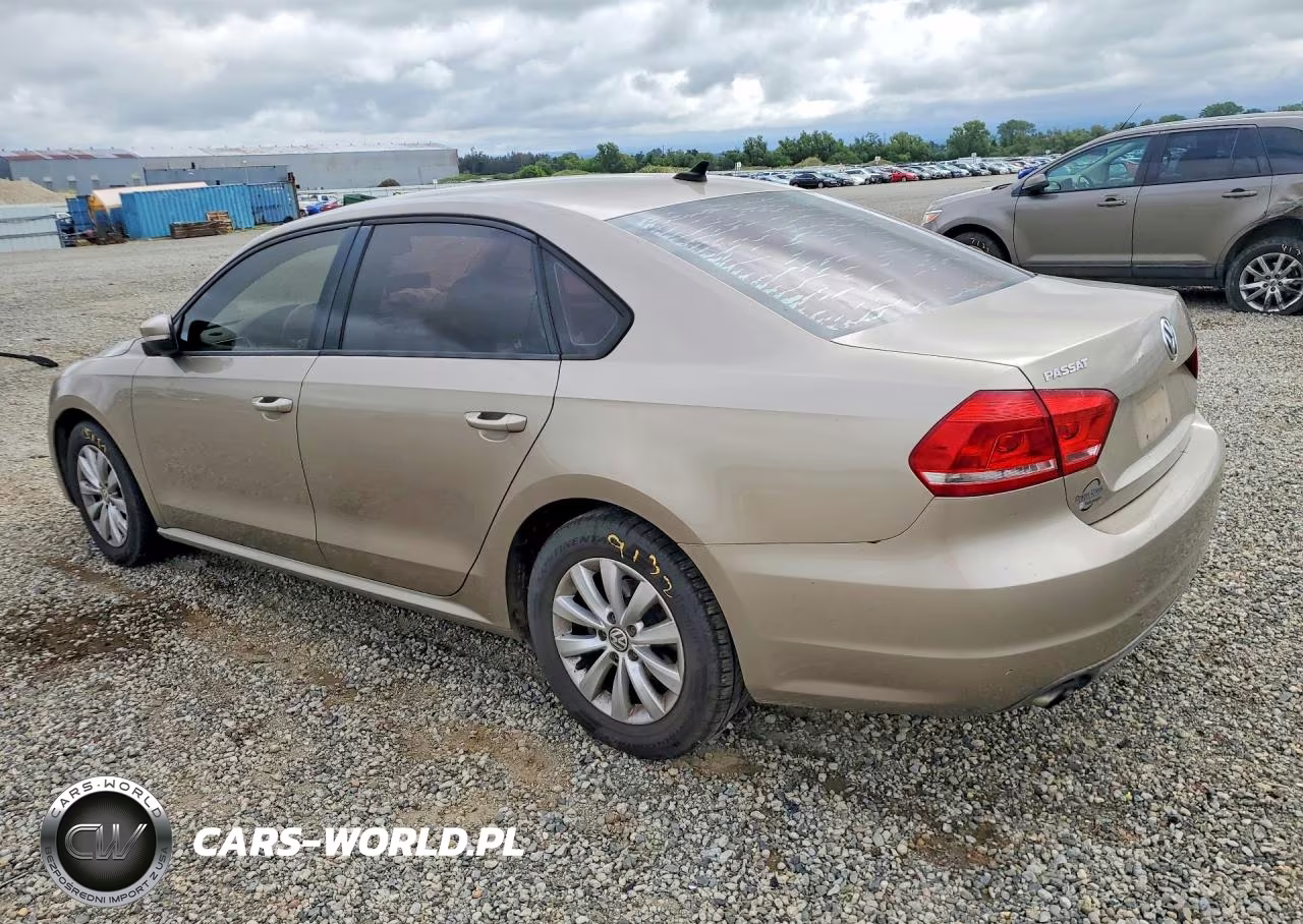 2015 Volkswagen Passat S VIN:1VWAT7A30FC007354 - 2