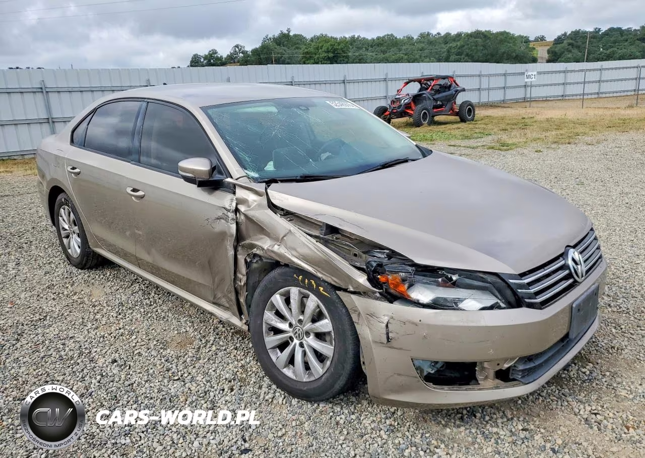 2015 Volkswagen Passat S VIN:1VWAT7A30FC007354 - 4