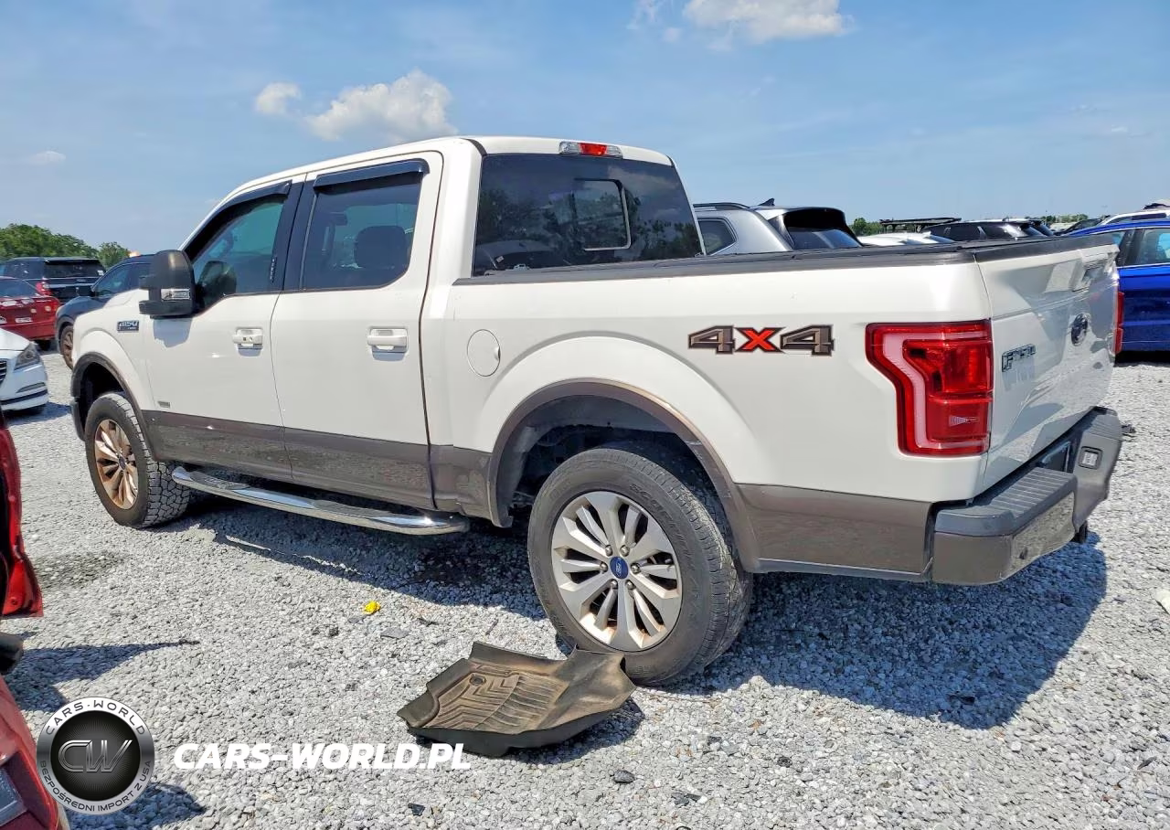 2015 Ford F150 Supercrew VIN:1FTEW1EG9FFA85166 - 2