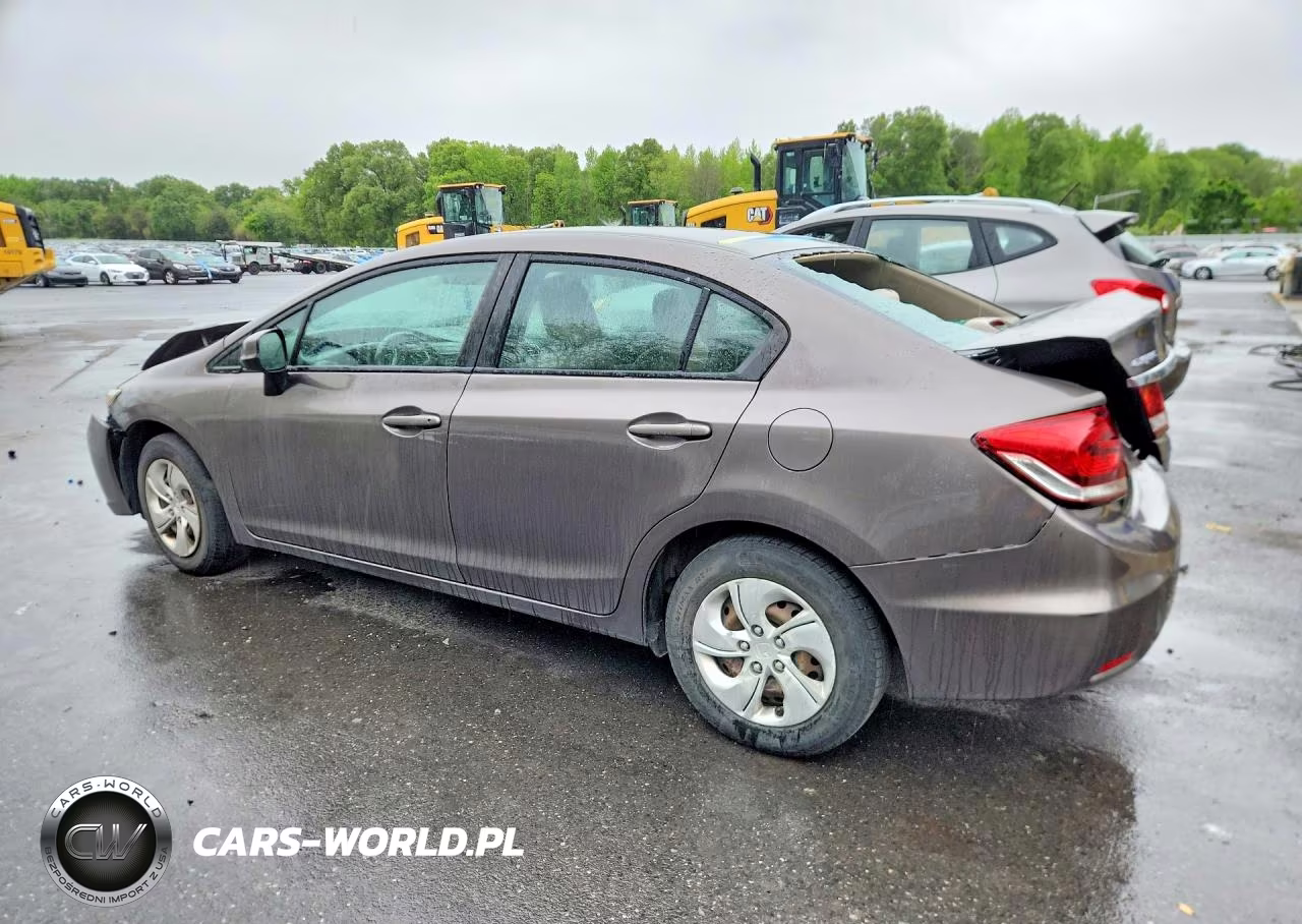 2013 Honda Civic Lx VIN:2HGFB2F57DH565366 - 2