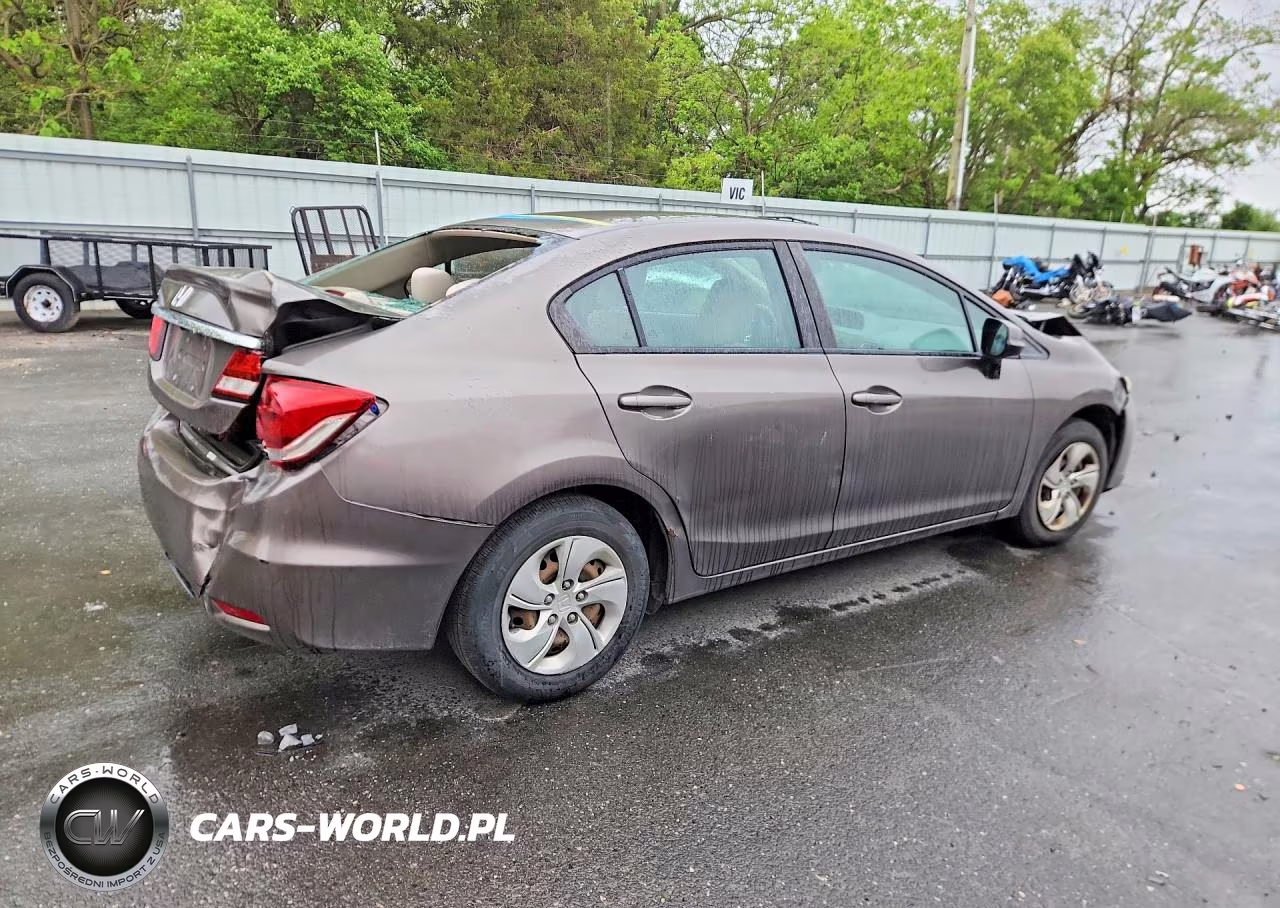2013 Honda Civic Lx VIN:2HGFB2F57DH565366 - 3
