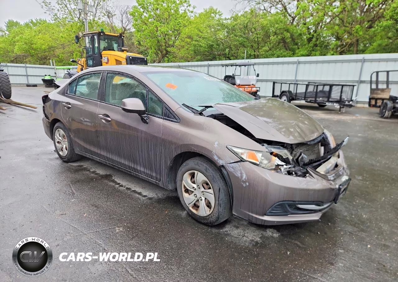 2013 Honda Civic Lx VIN:2HGFB2F57DH565366 - 4