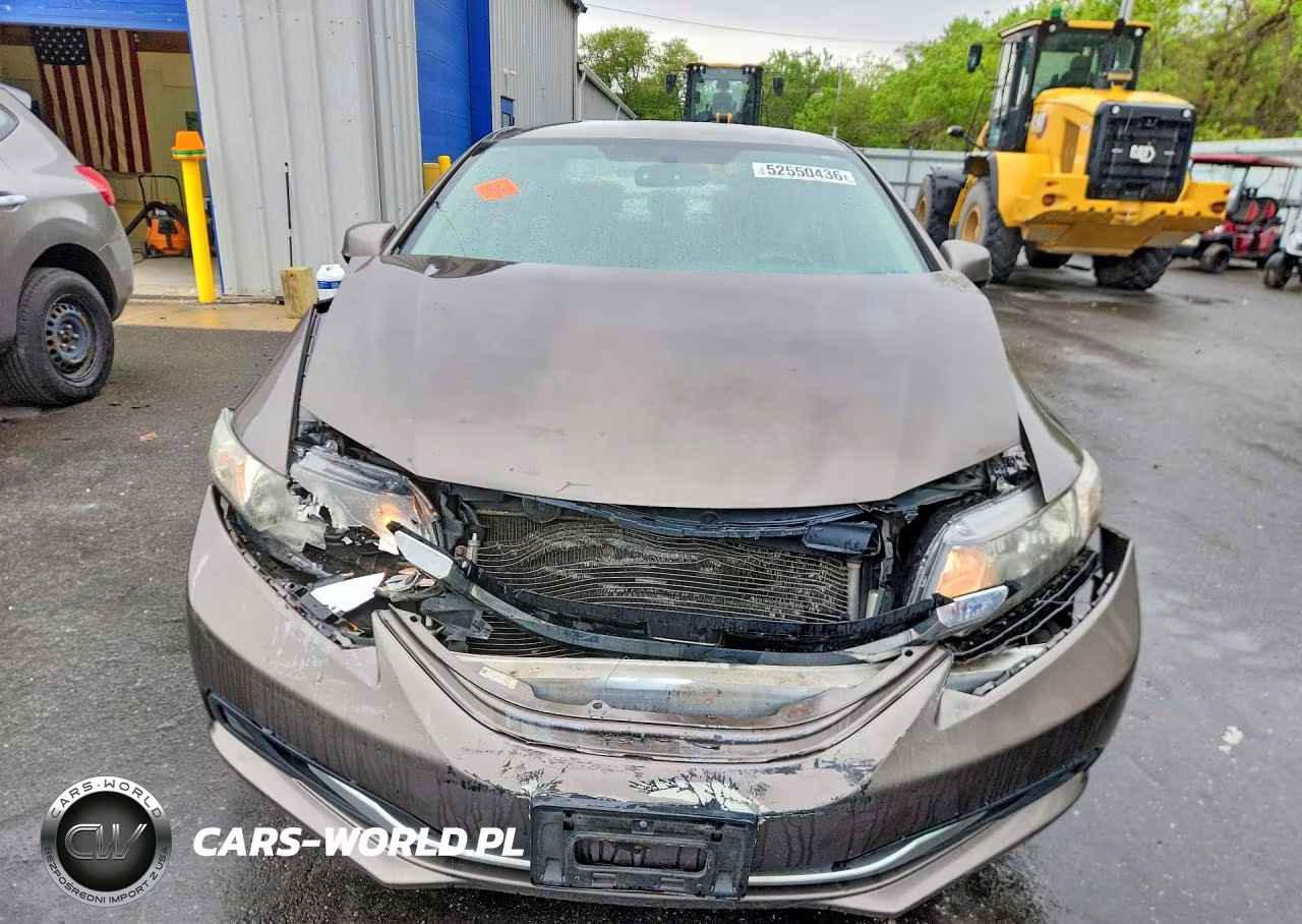 2013 Honda Civic Lx VIN:2HGFB2F57DH565366 - 5