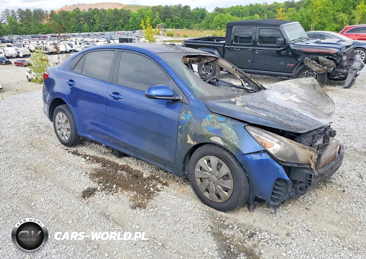 2020 Kia Rio S VIN:3KPA24AD6LE338862 - 4