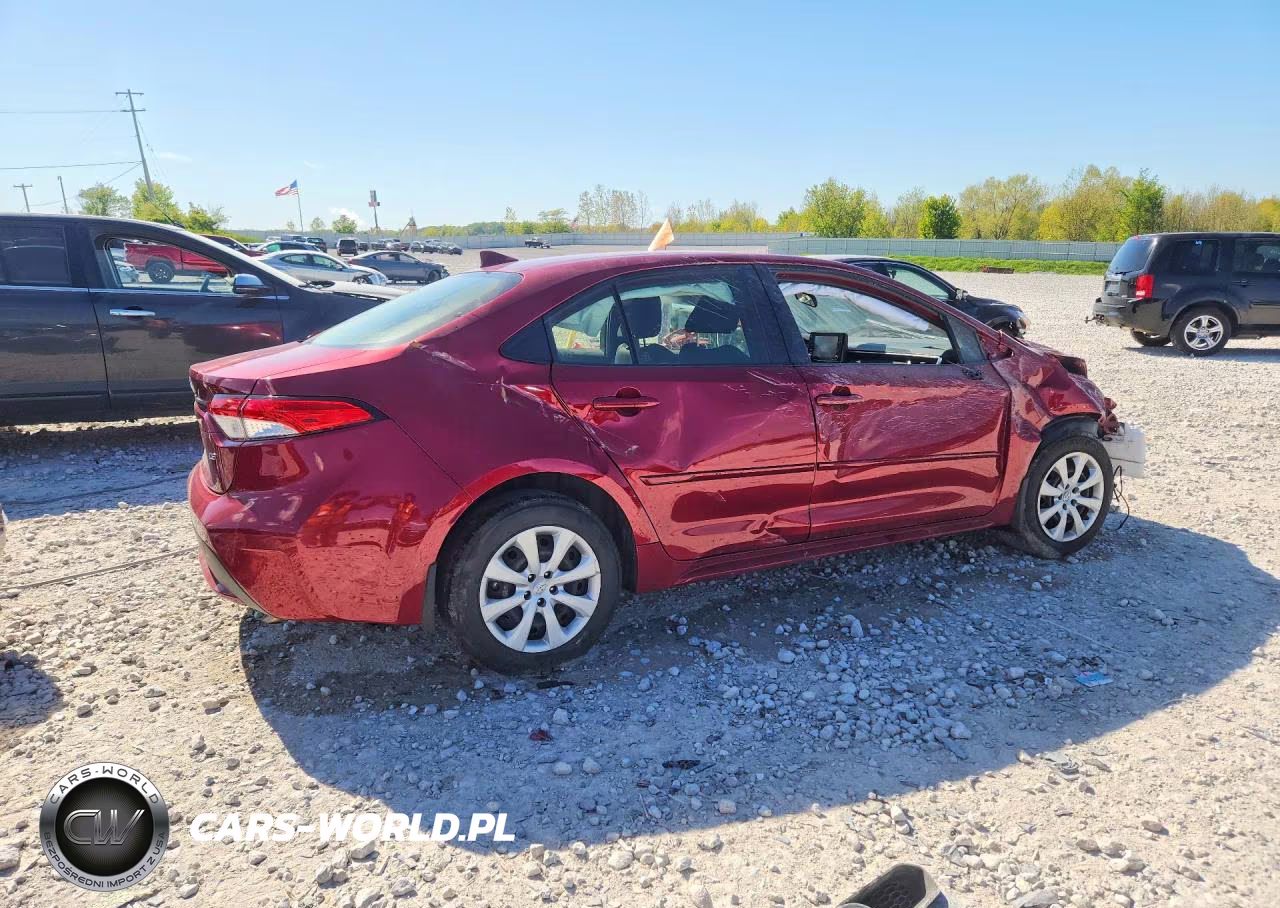 2022 Toyota Corolla Le VIN:JTDEPMAE3NJ192163 - 3