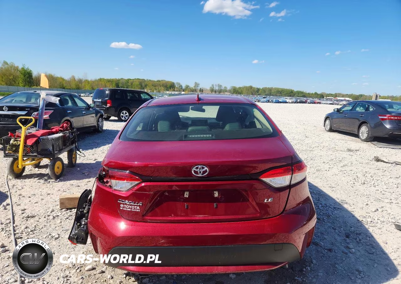 2022 Toyota Corolla Le VIN:JTDEPMAE3NJ192163 - 6