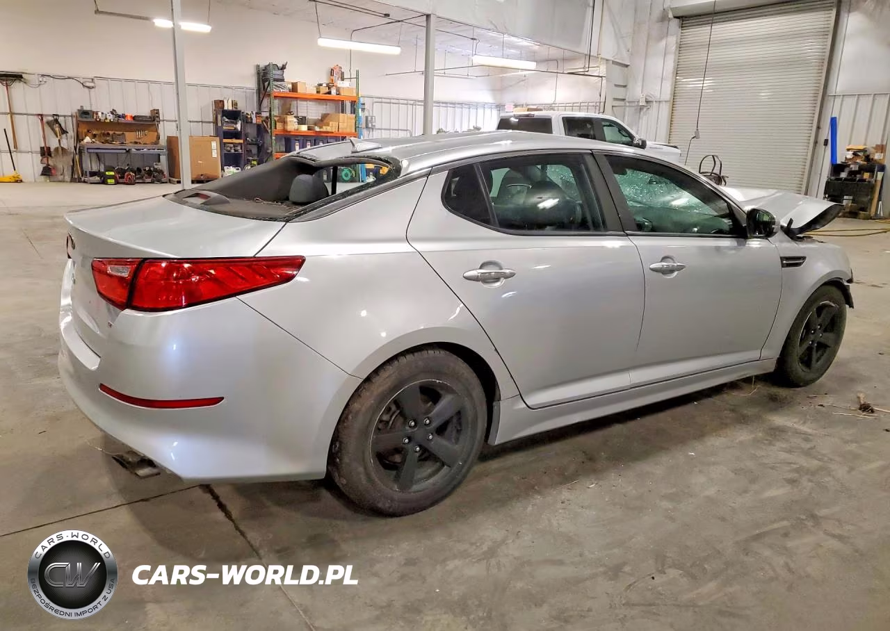 2015 Kia Optima Lx VIN:5XXGM4A74FG491850 - 3