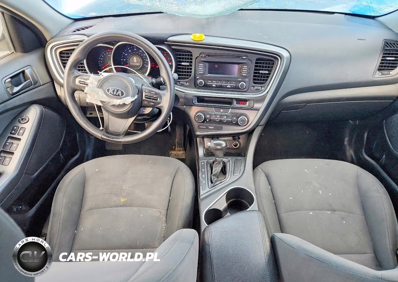 2015 Kia Optima Lx VIN:5XXGM4A74FG491850 - 8
