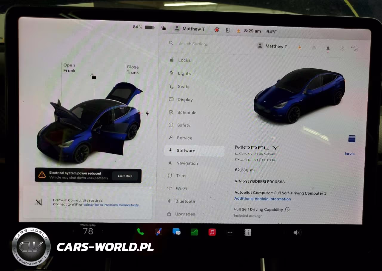 2020 Tesla Model Y VIN:5YJYGDEF8LF000563 - 9