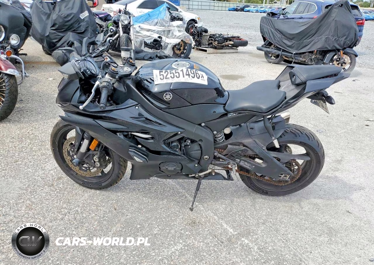 2020 Yamaha Yzfr6 VIN:JYARJ28E3LA005770 - 3