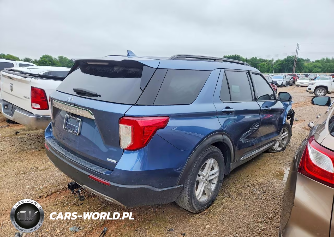 2020 Ford Explorer Xlt VIN:1FMSK7DH9LGB35304 - 3