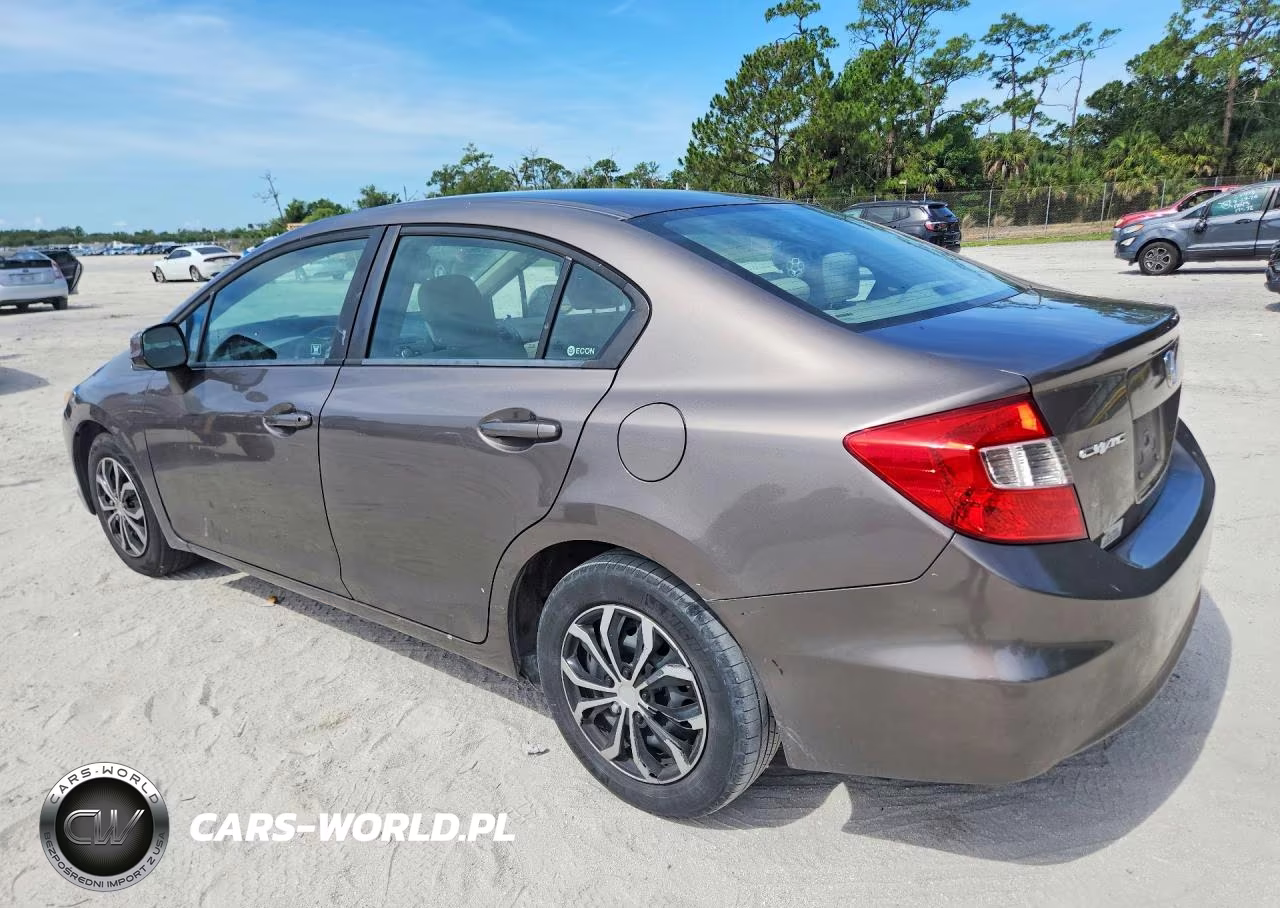 2012 Honda Civic Lx VIN:19XFB2F56CE021238 - 2