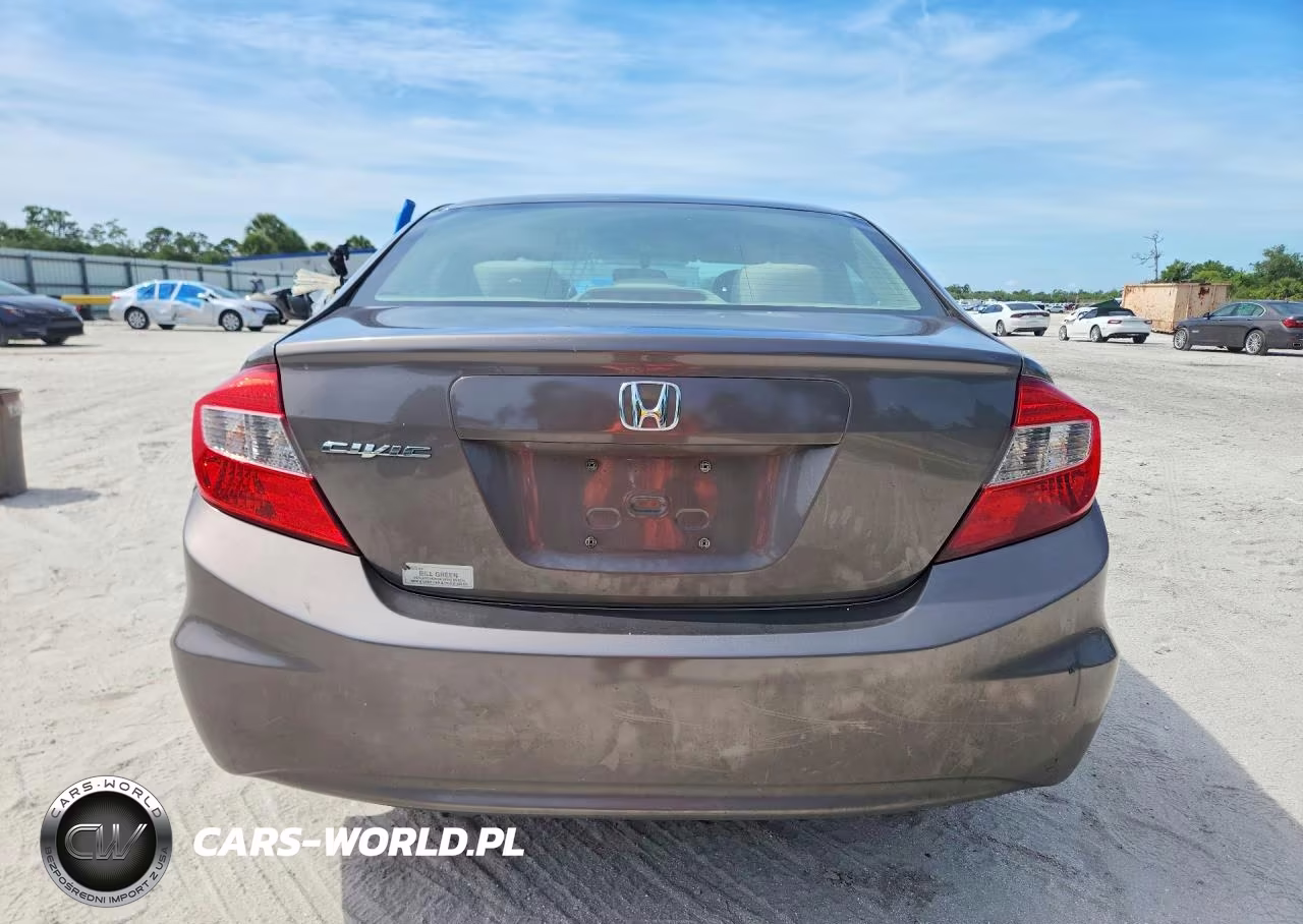 2012 Honda Civic Lx VIN:19XFB2F56CE021238 - 6