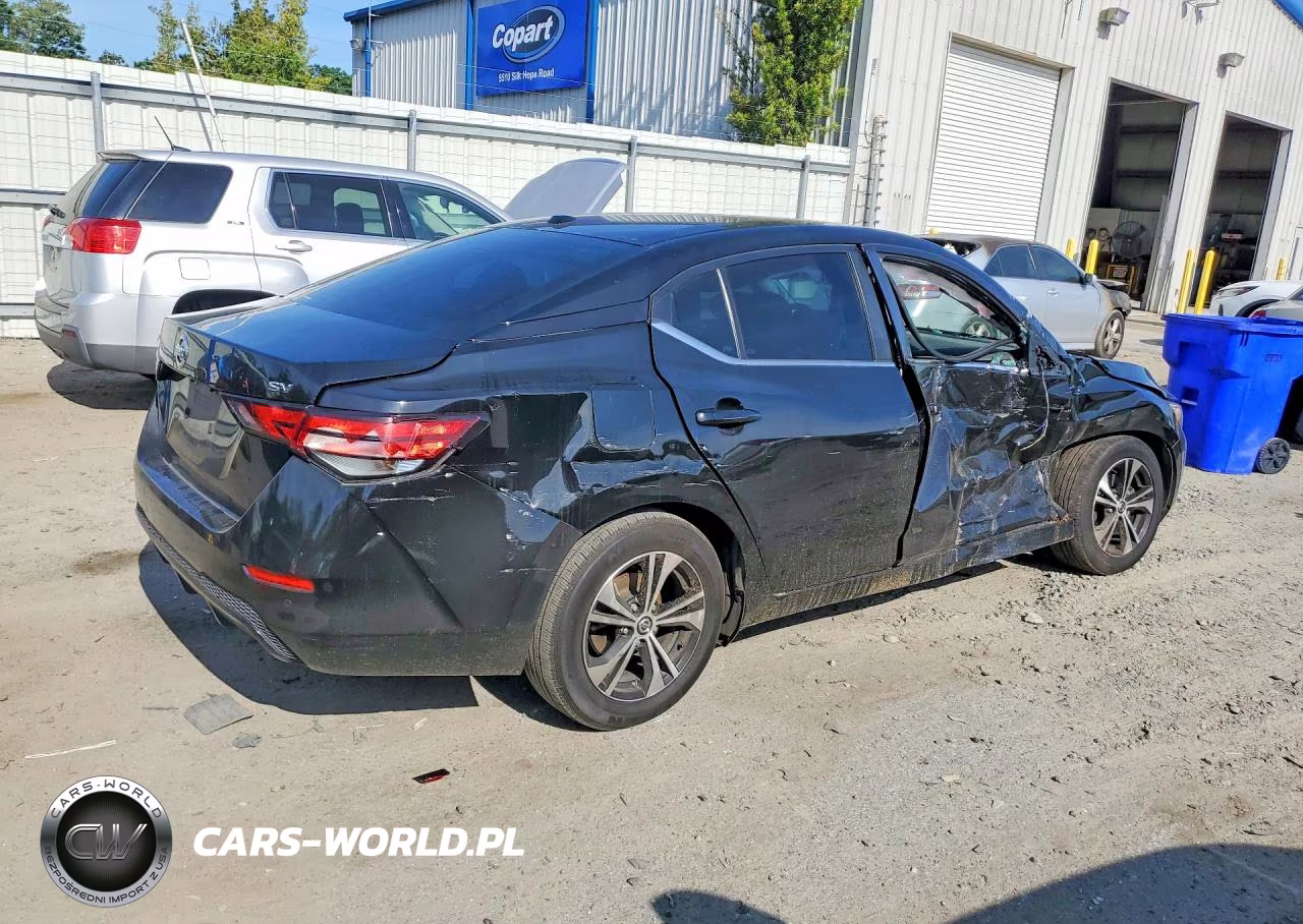 2021 Nissan Sentra Sv VIN:3N1AB8CV5MY236226 - 3