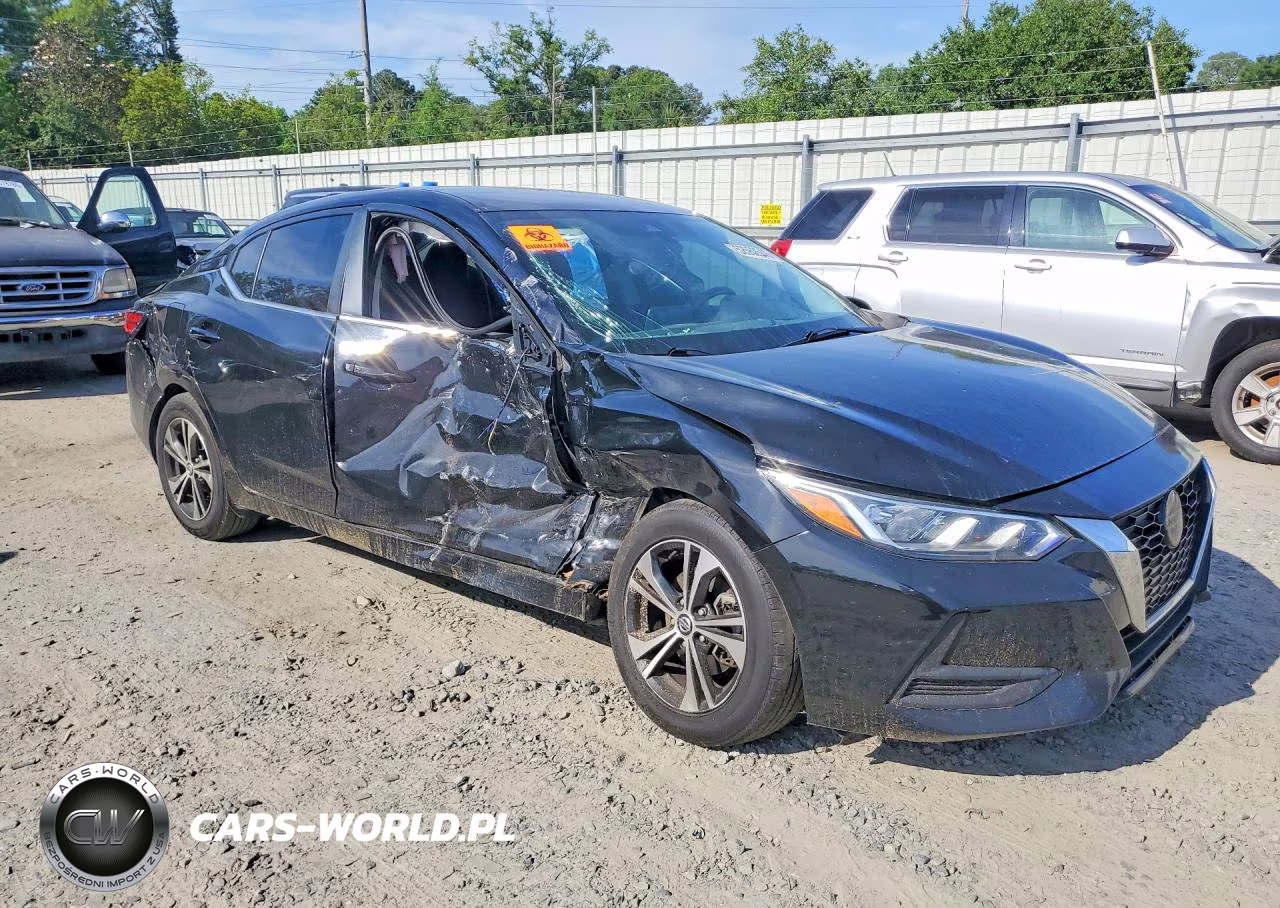 2021 Nissan Sentra Sv VIN:3N1AB8CV5MY236226 - 4