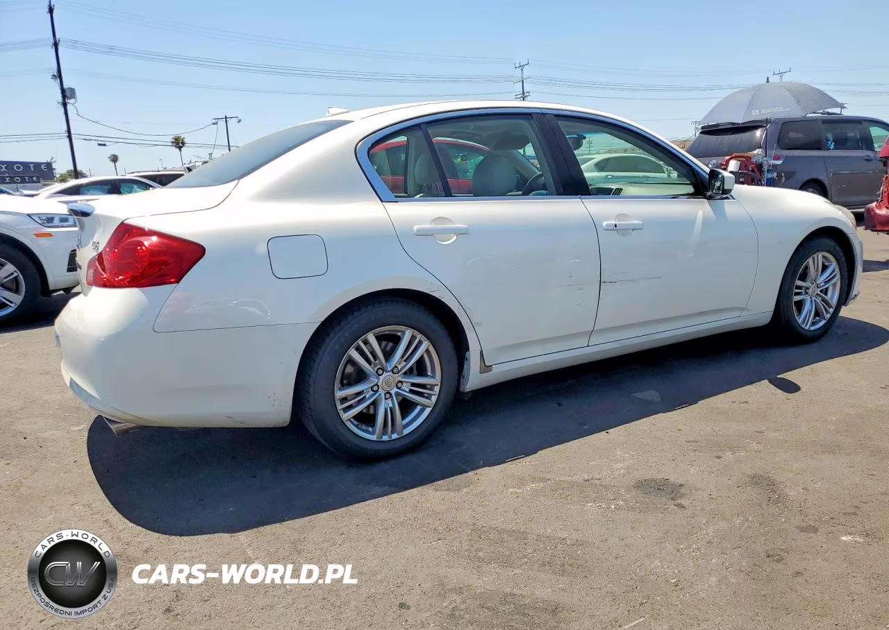 2011 Infiniti G25 Sedan Base VIN:JN1DV6AP9BM601908 - 3