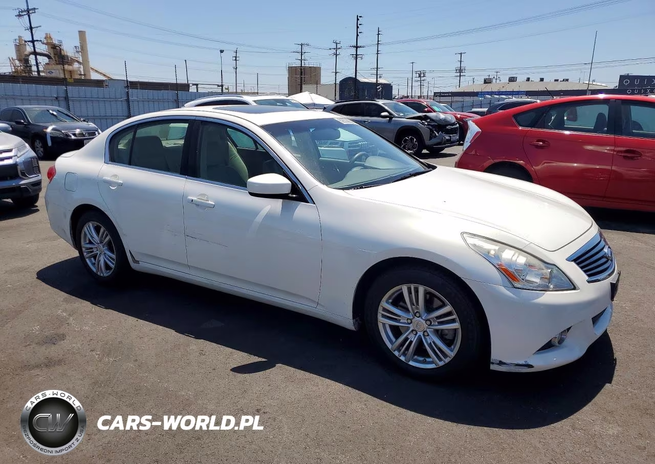 2011 Infiniti G25 Sedan Base VIN:JN1DV6AP9BM601908 - 4