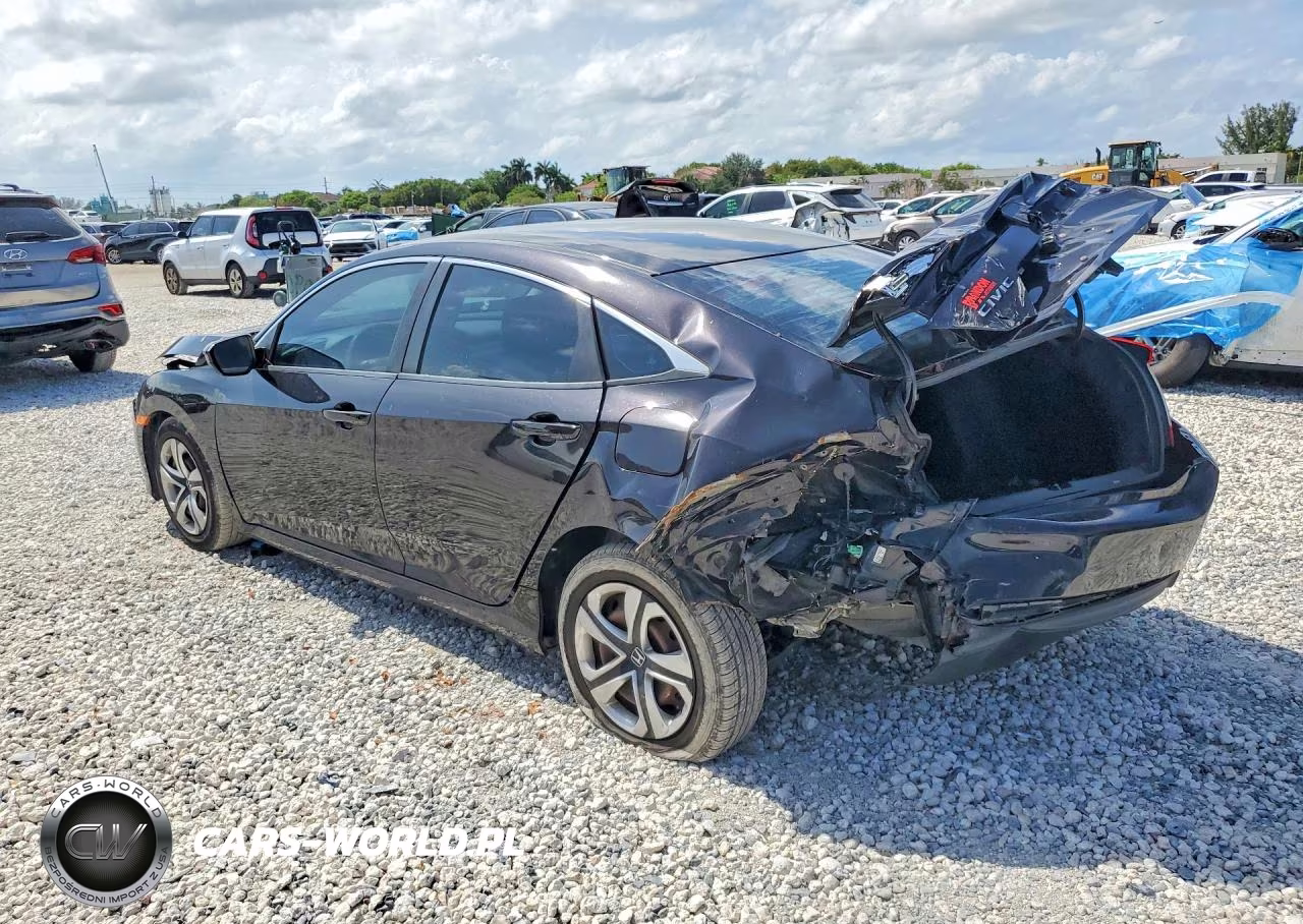 2016 Honda Civic Lx VIN:19XFC2F54GE082283 - 2
