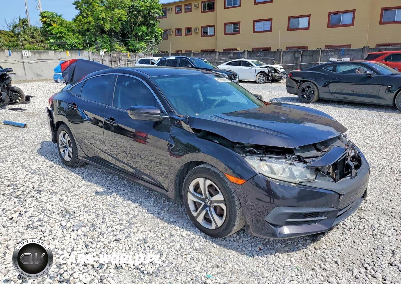 2016 Honda Civic Lx VIN:19XFC2F54GE082283 - 4