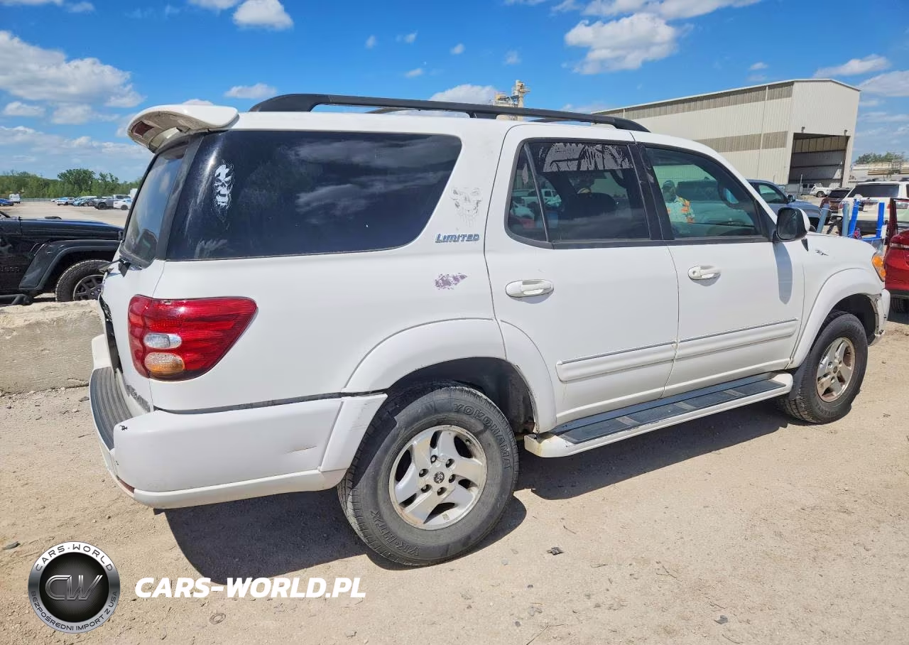 2002 Toyota Sequoia Limited VIN:5TDBT48A62S088685 - 3