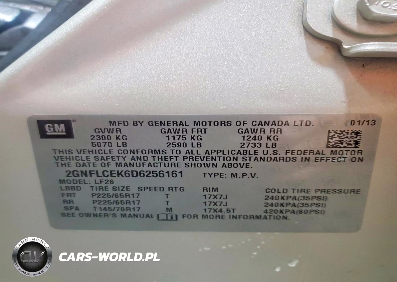 2013 Chevrolet Equinox Ls VIN:2GNFLCEK6D6256161 - 13