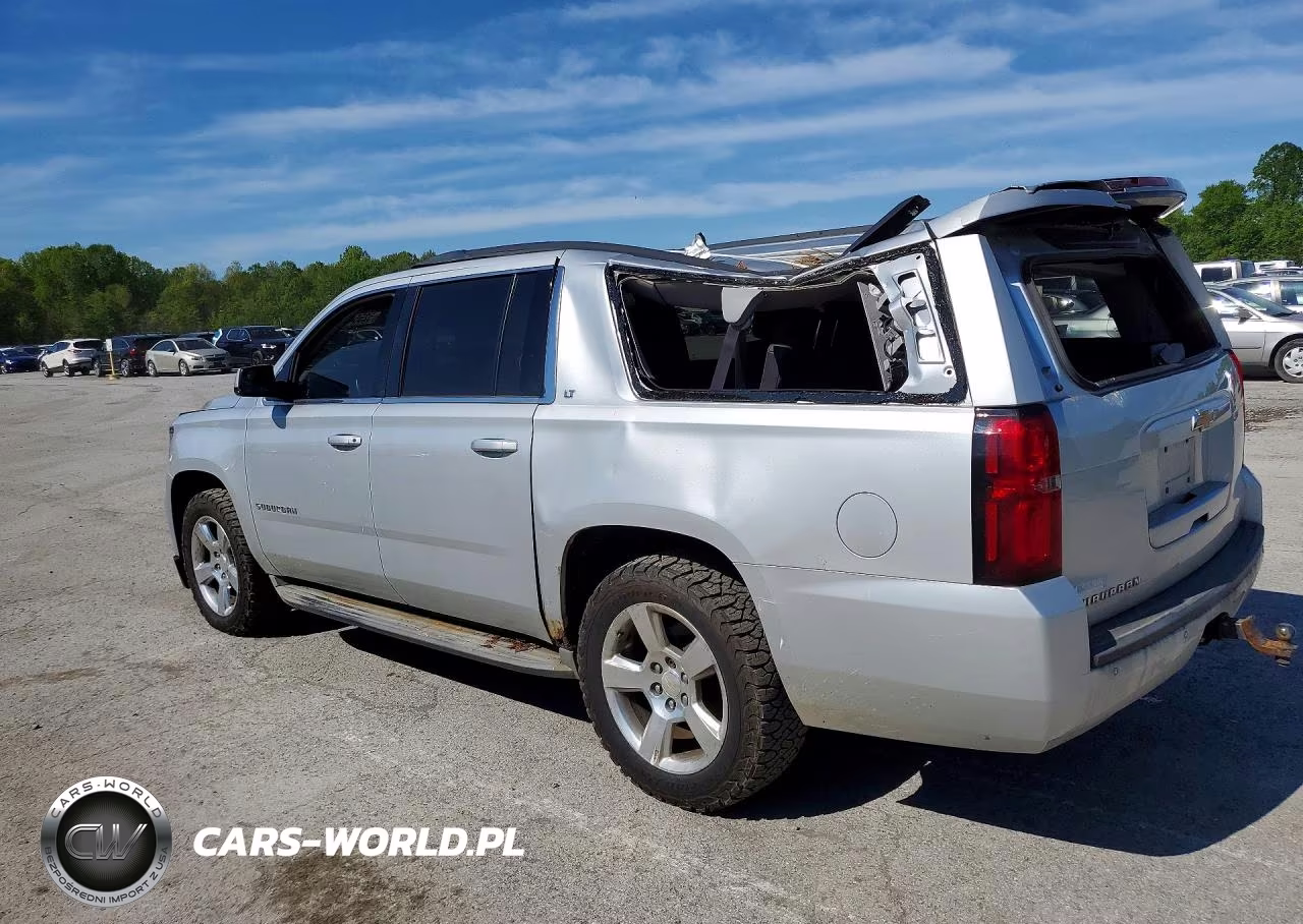 2015 Chevrolet Suburban K1500 Lt VIN:1GNSKJKC9FR241552 - 2