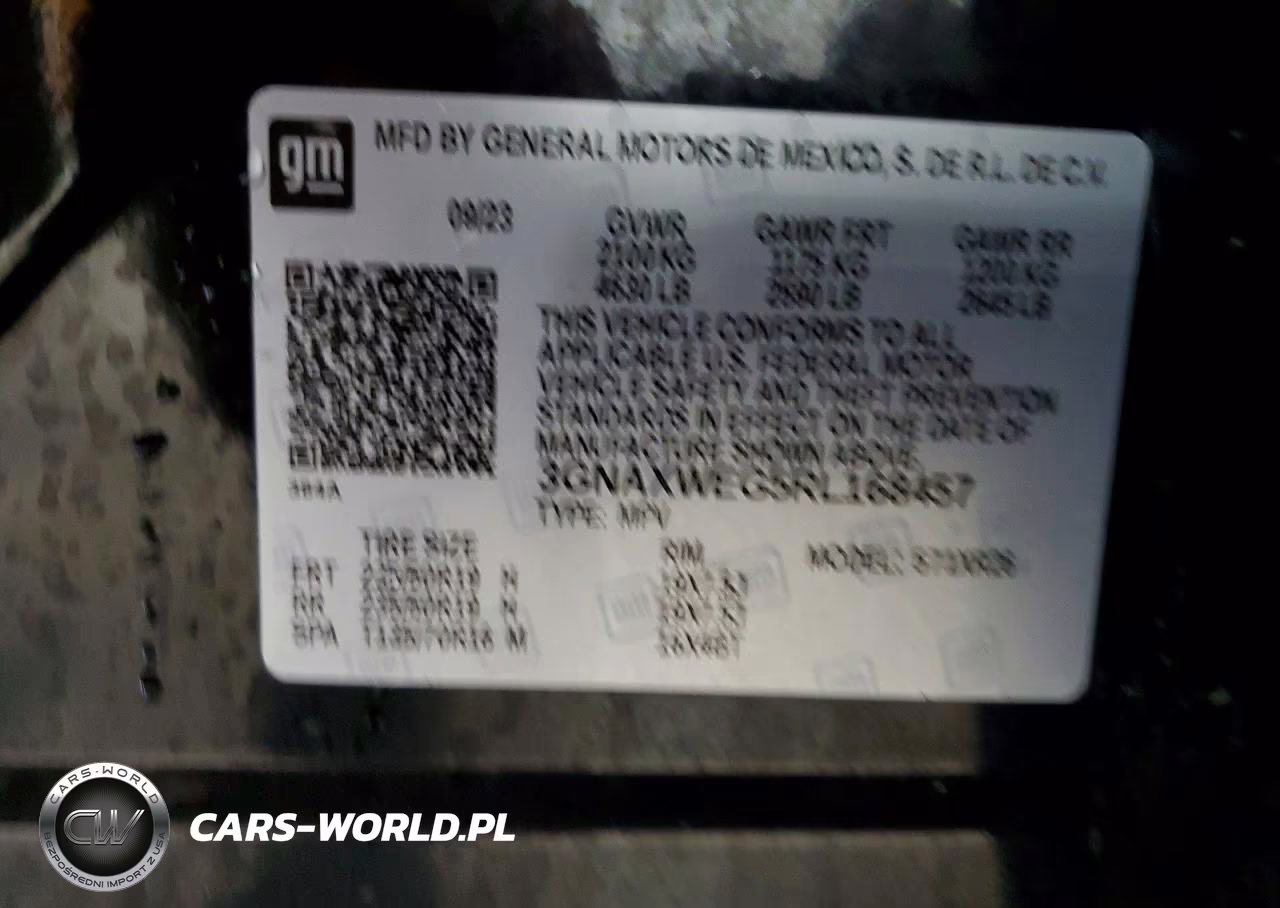 2024 Chevrolet Equinox Rs VIN:3GNAXWEG5RL168457 - 14