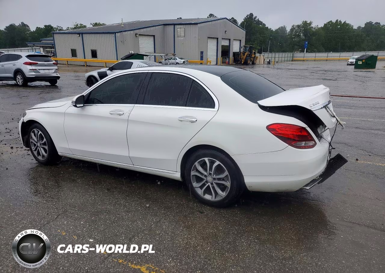 2017 Mercedes-Benz C 300 4Matic VIN:55SWF4KB7HU191393 - 2