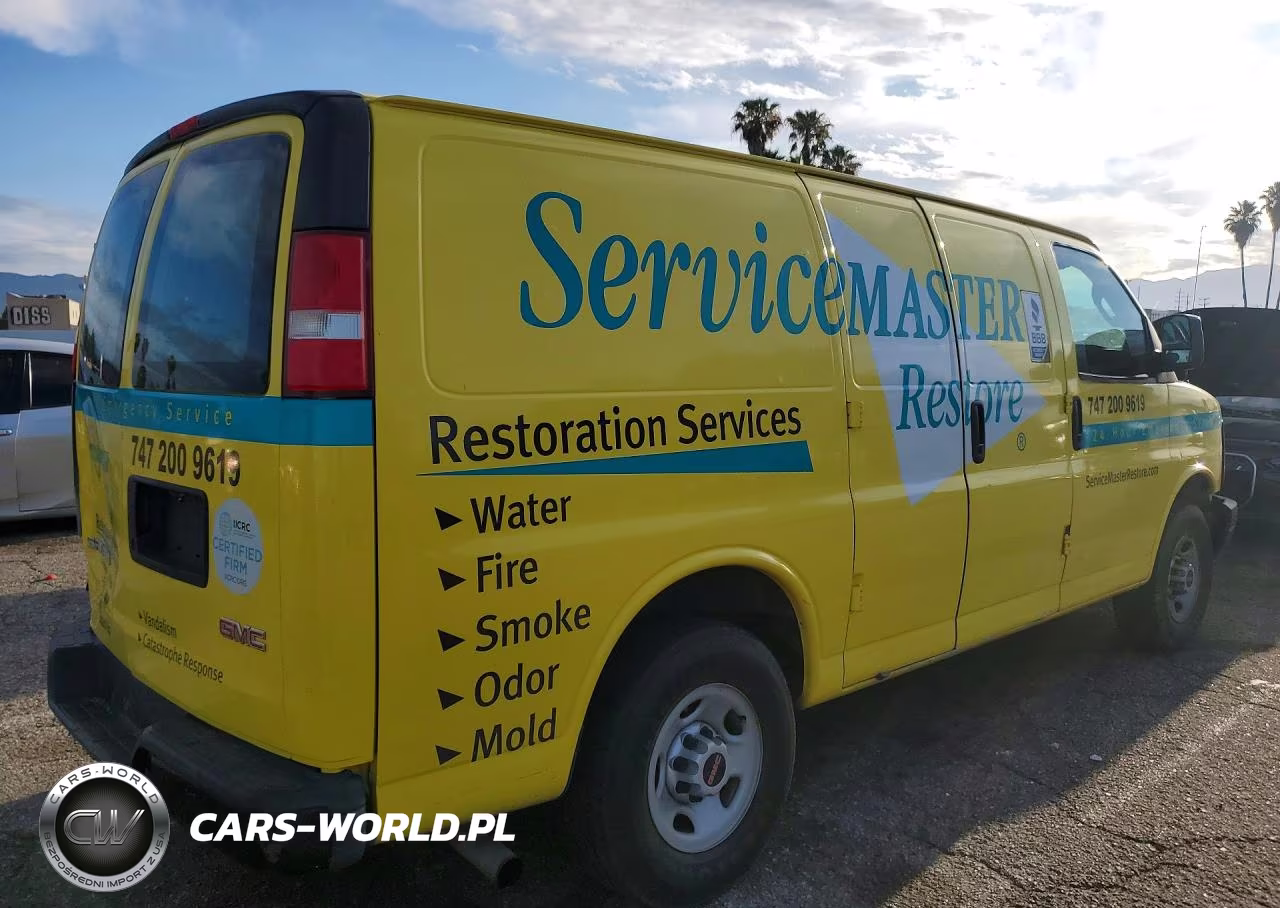 2017 GMC Savana 2500 Cargo Delivery Van VIN:1GTW7AFF5H1139828 - 3