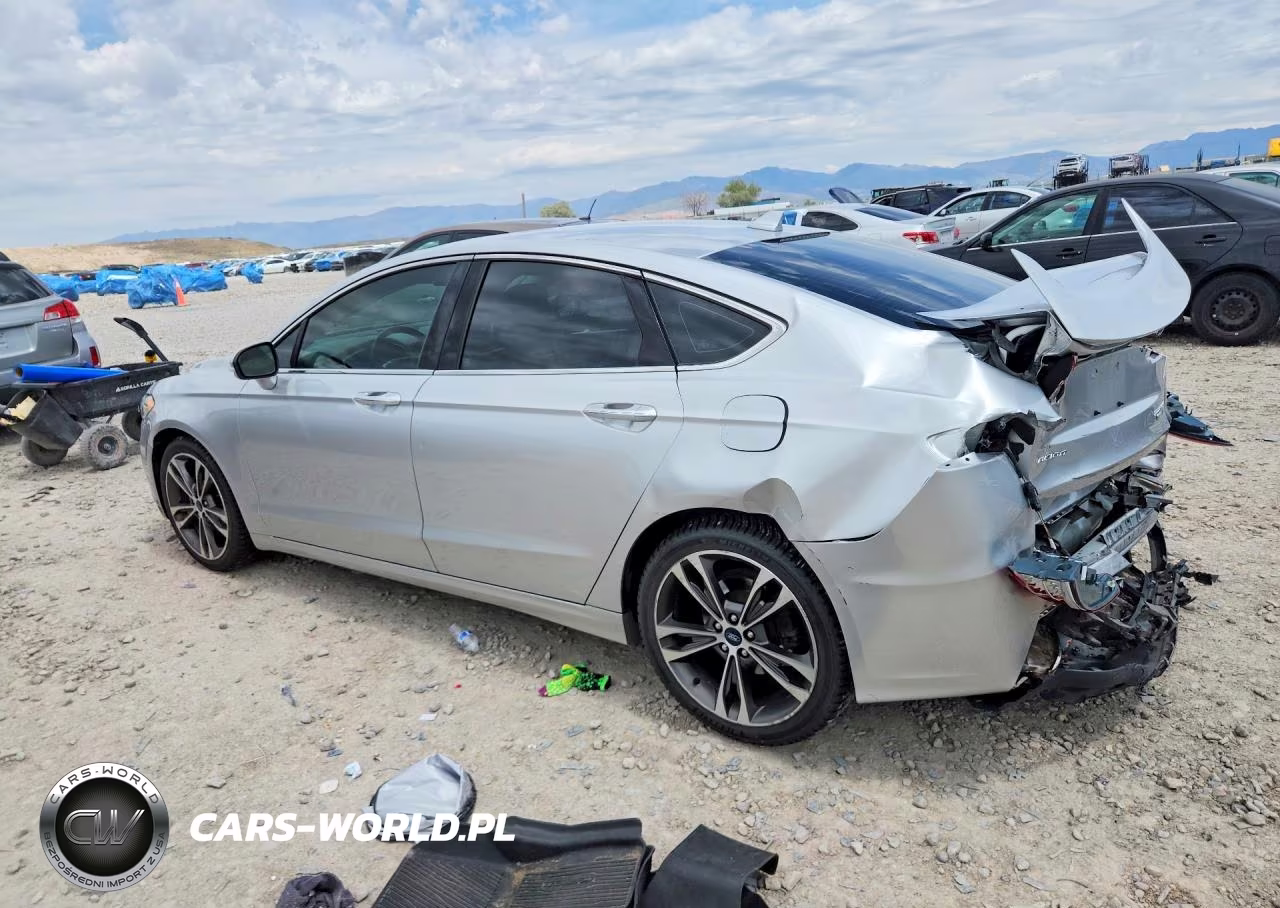 2019 Ford Fusion Titanium VIN:3FA6P0D90KR225977 - 2