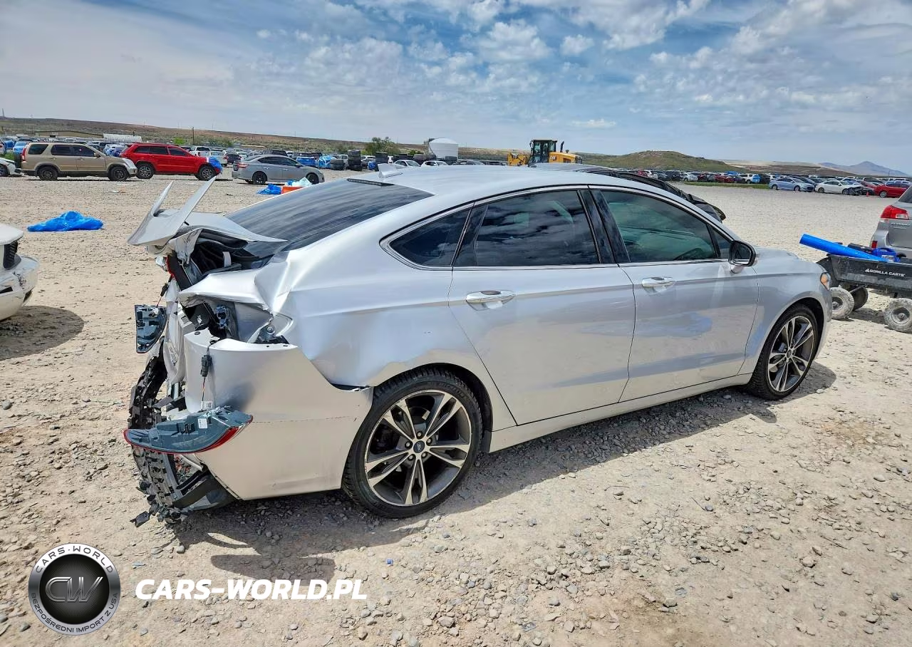 2019 Ford Fusion Titanium VIN:3FA6P0D90KR225977 - 3