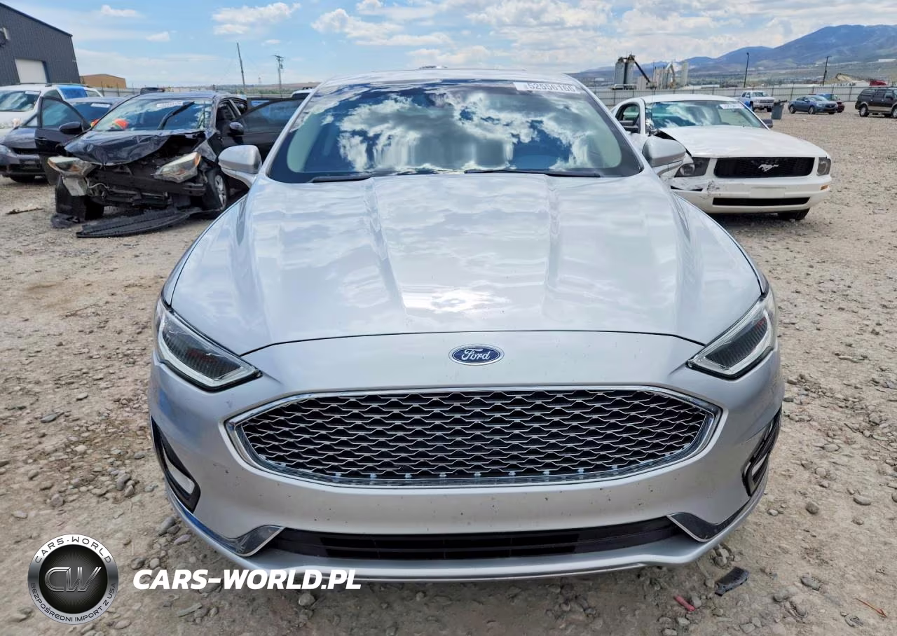 2019 Ford Fusion Titanium VIN:3FA6P0D90KR225977 - 5