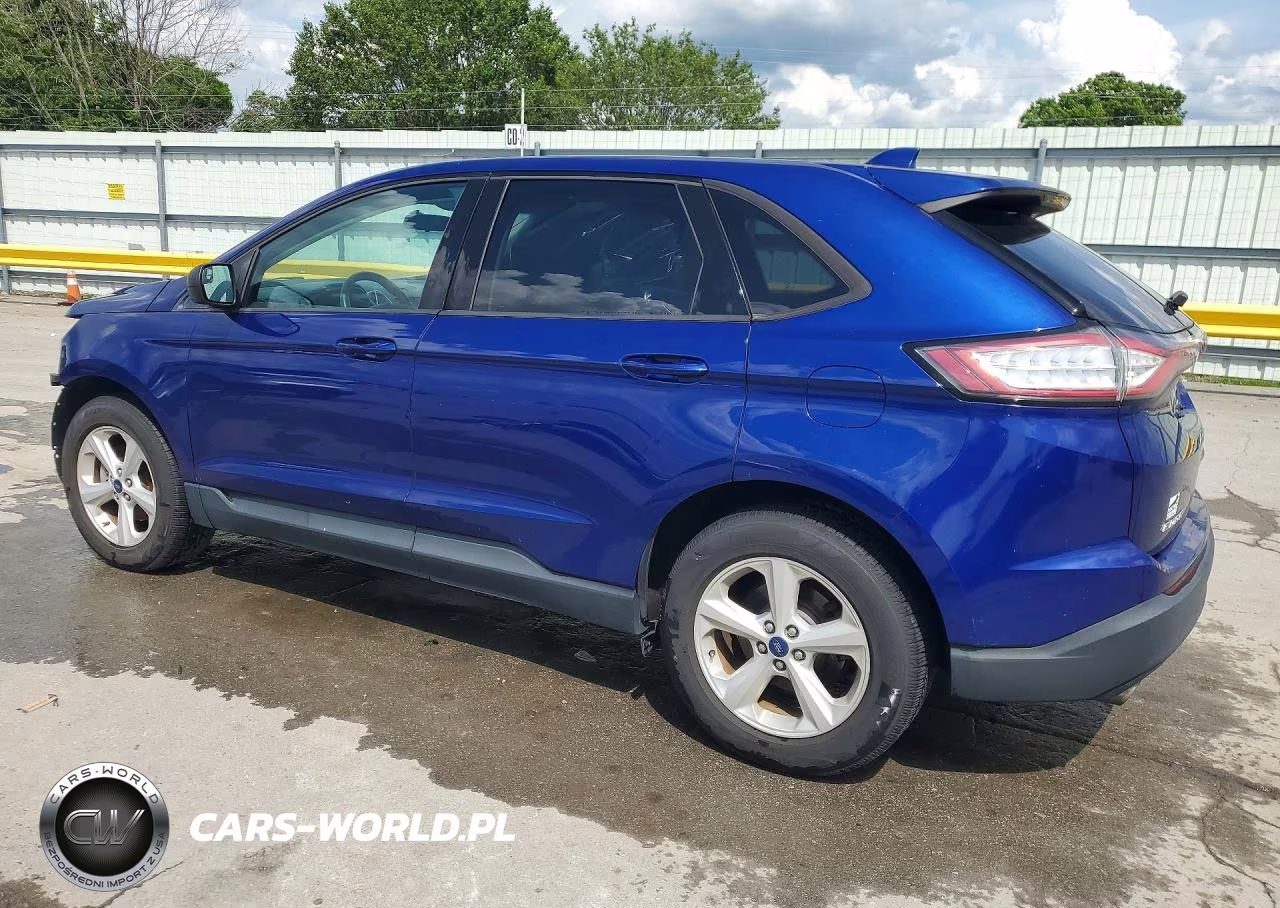 2015 Ford Edge Se VIN:2FMTK3G81FBB78152 - 2