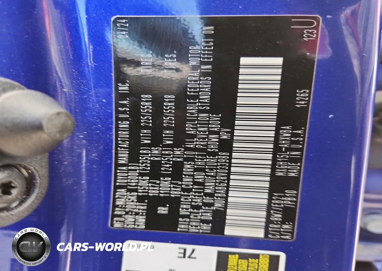 2024 Toyota Corolla Cross Se VIN:7MUFBABG2RV033988 - 12