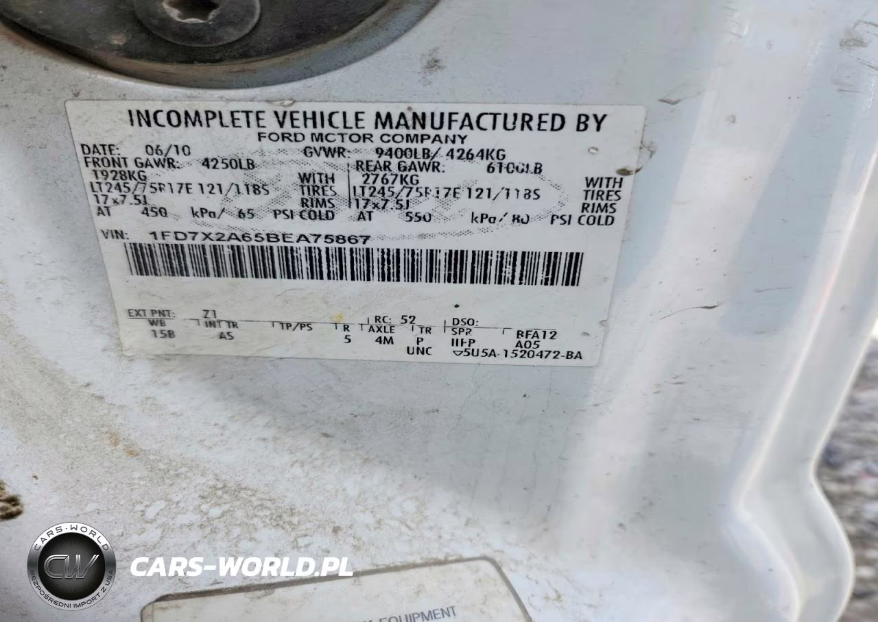 2011 Ford F250 Super Duty VIN:1FD7X2A65BEA75867 - 12