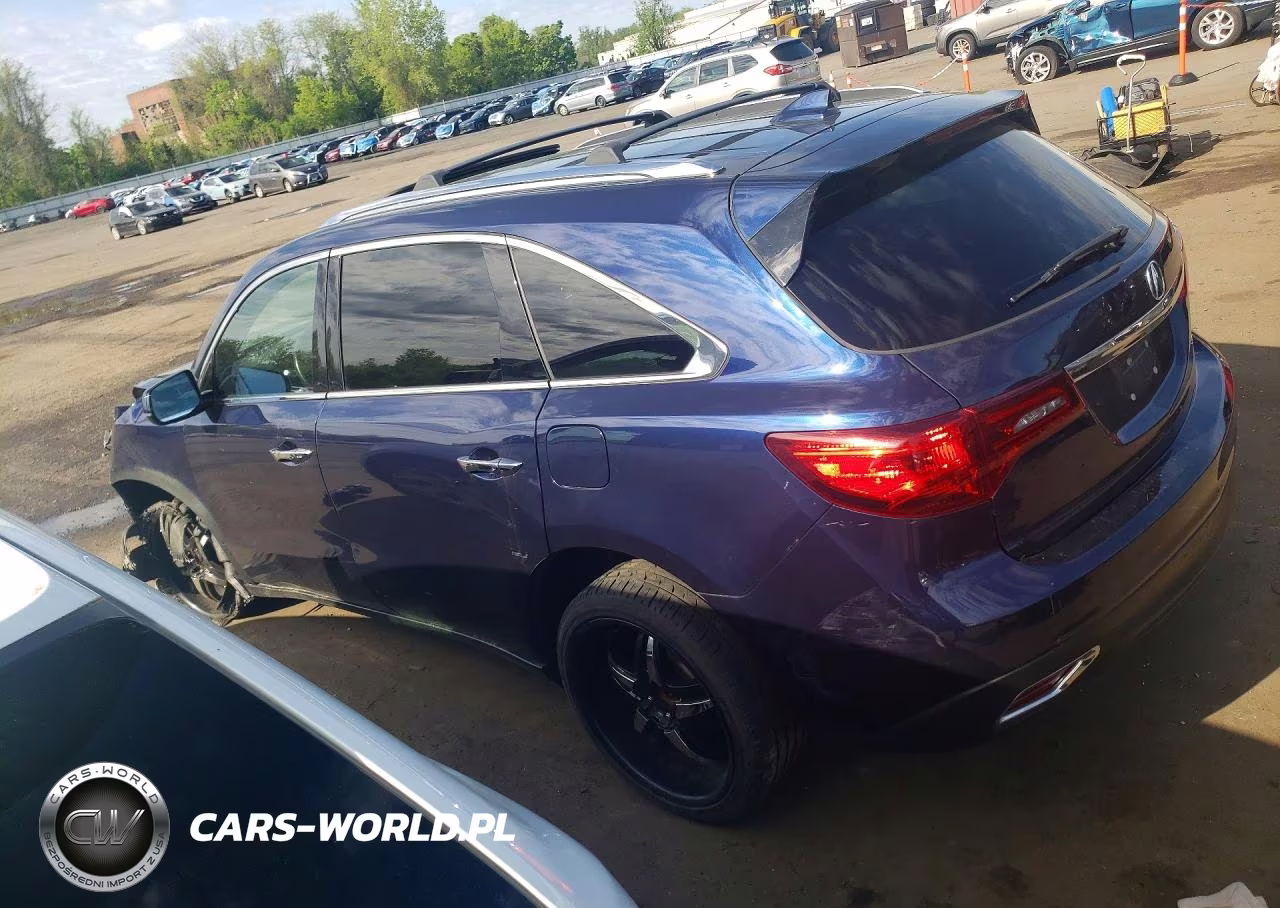 2016 Acura Mdx Technology VIN:5FRYD4H66GB016236 - 2
