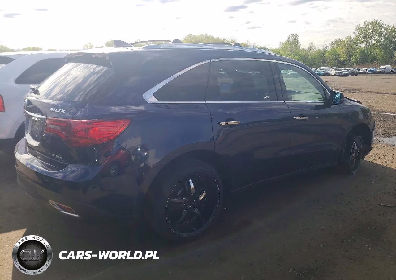 2016 Acura Mdx Technology VIN:5FRYD4H66GB016236 - 3