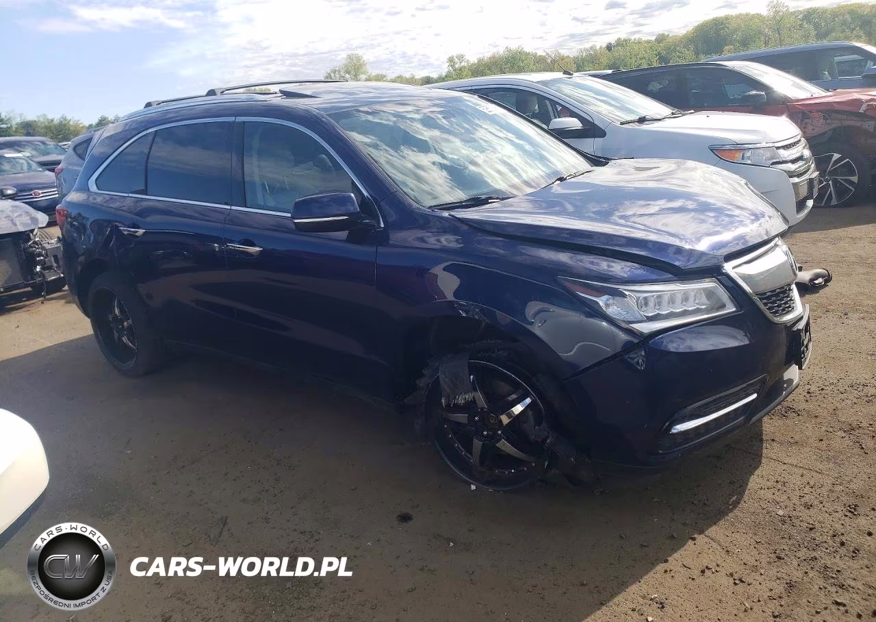 2016 Acura Mdx Technology VIN:5FRYD4H66GB016236 - 4
