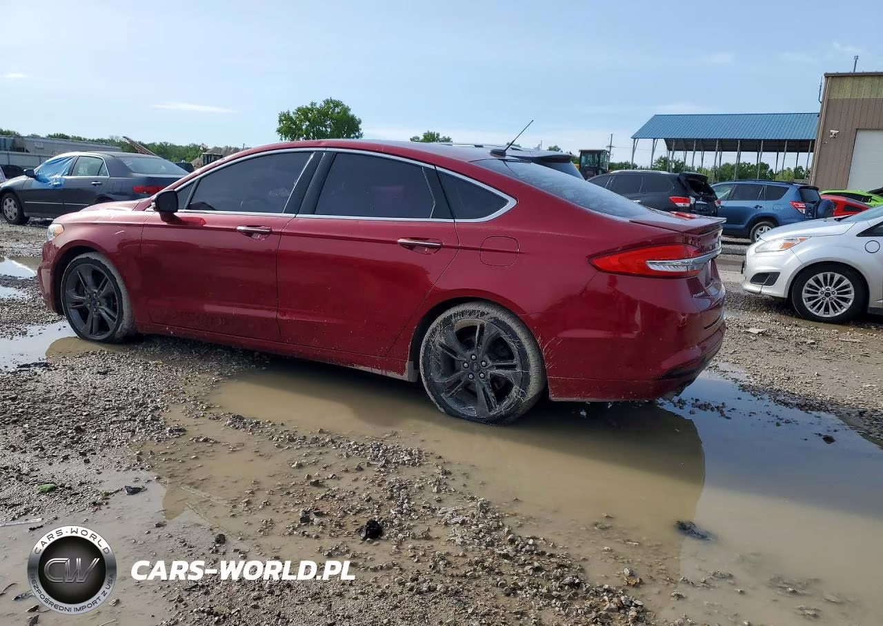 2017 Ford Fusion Sport VIN:3FA6P0VP2HR249378 - 2