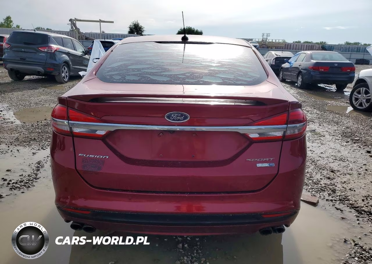 2017 Ford Fusion Sport VIN:3FA6P0VP2HR249378 - 6