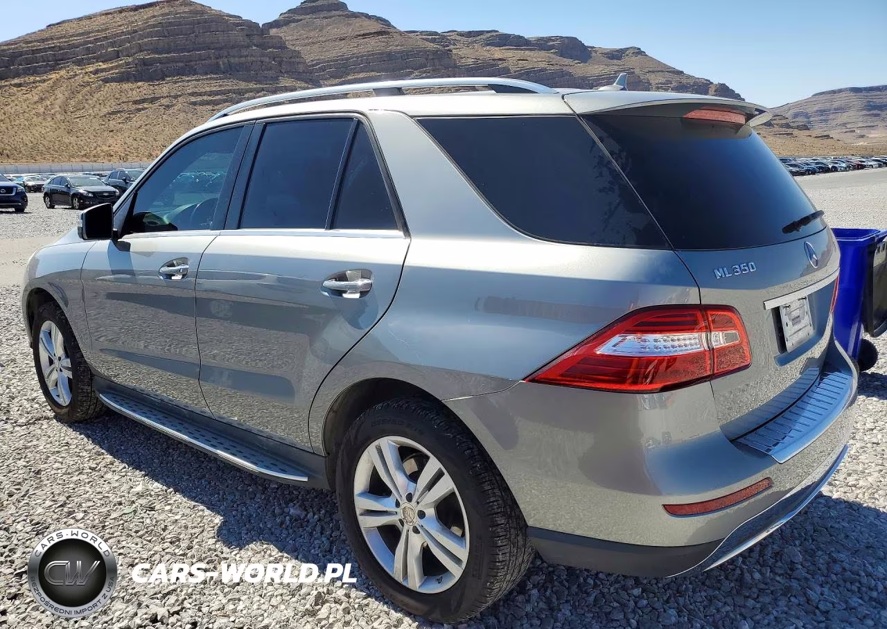 2014 Mercedes-Benz Ml 350 VIN:4JGDA5JBXEA361647 - 2
