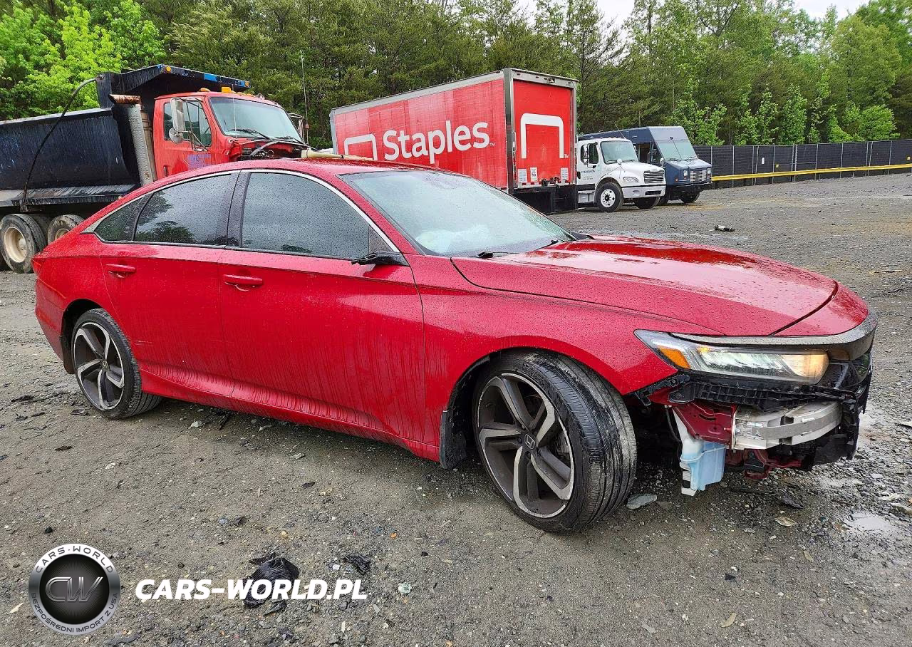2018 Honda Accord Sport VIN:1HGCV1F33JA031603 - 4