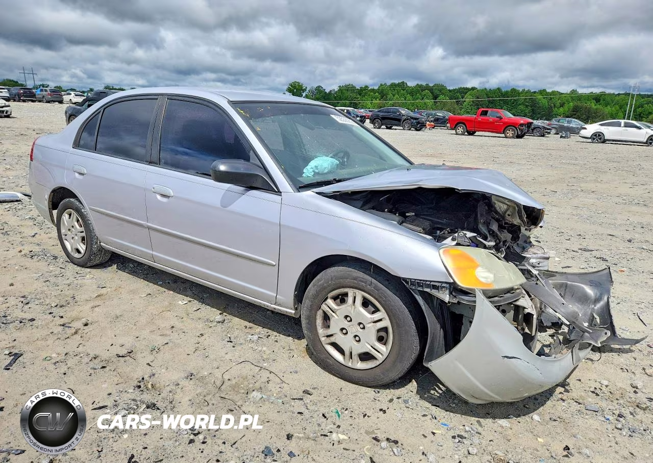 2002 Honda Civic Lx VIN:1HGES16512L037666 - 4