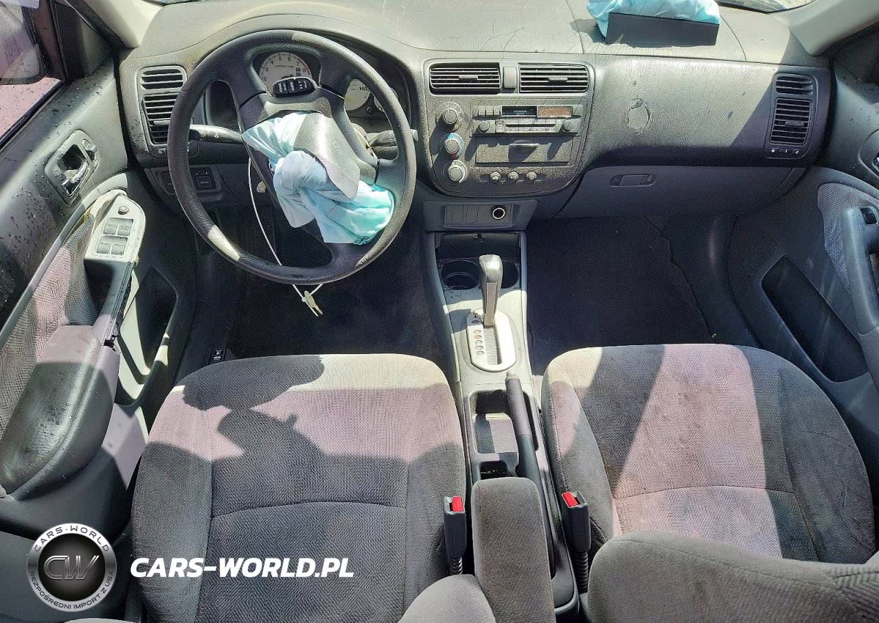 2002 Honda Civic Lx VIN:1HGES16512L037666 - 8