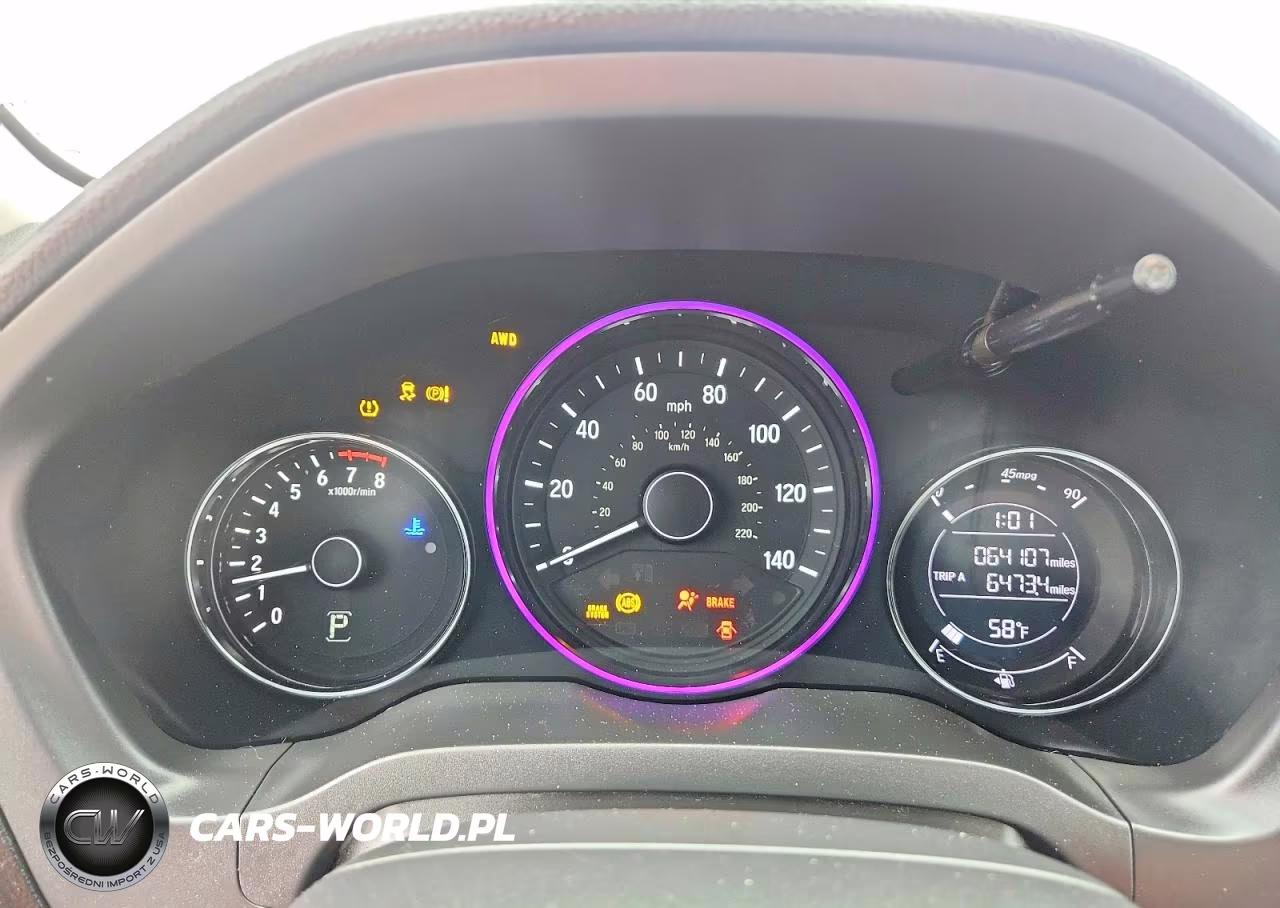 2017 Honda Hr-V Exl VIN:3CZRU6H76HM705629 - 9