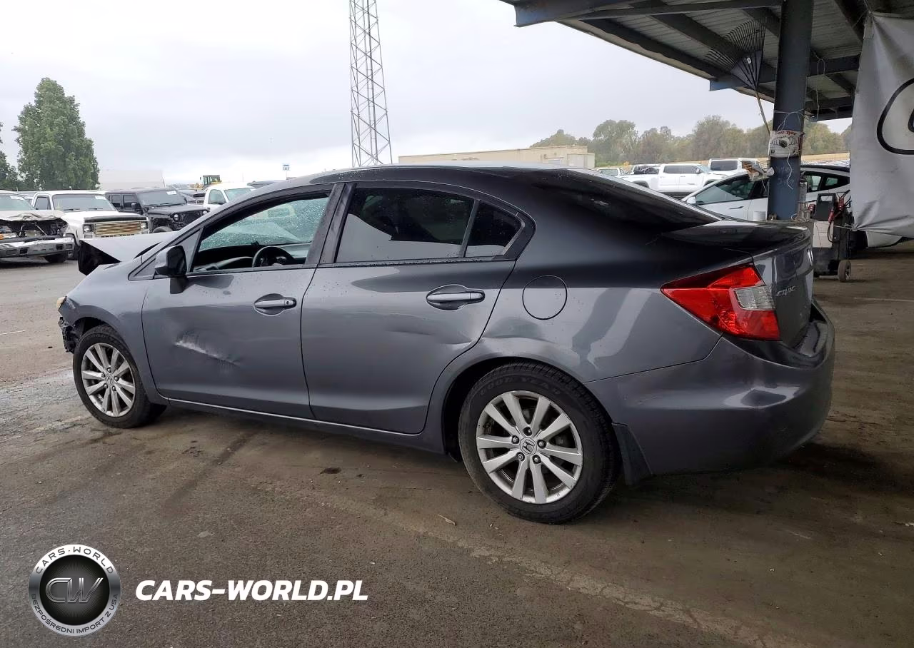 2012 Honda Civic Exl VIN:19XFB2F93CE315697 - 2