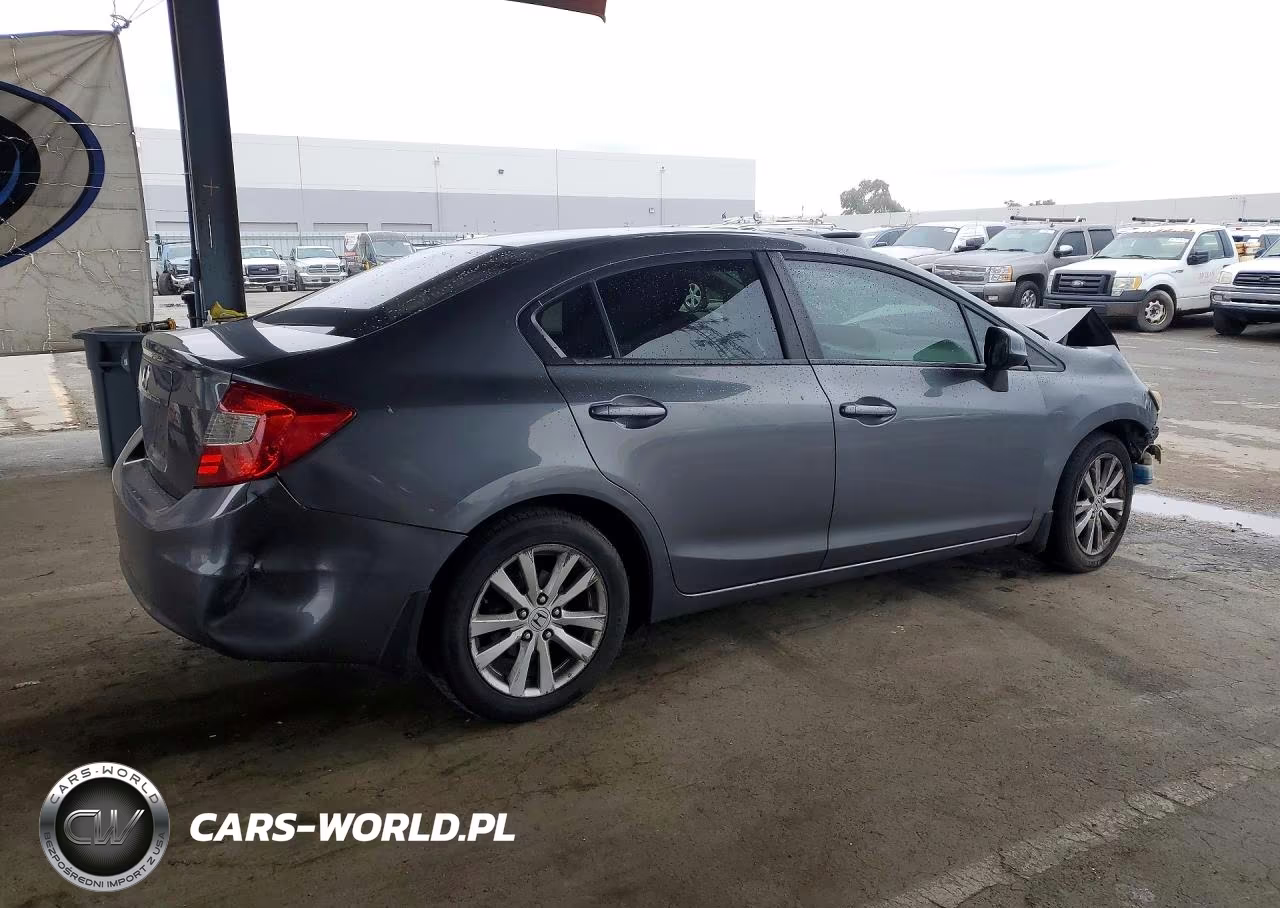 2012 Honda Civic Exl VIN:19XFB2F93CE315697 - 3